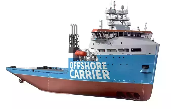 Offshore Carrier Stock  3D model