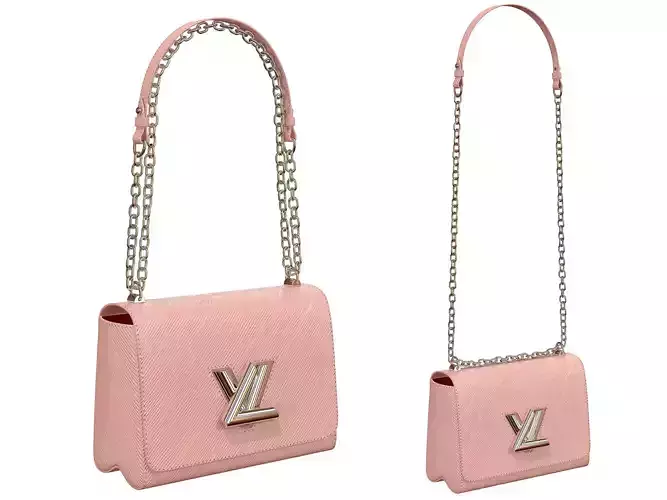 Louis Vuitton Bag Twist Epi Pink Leather