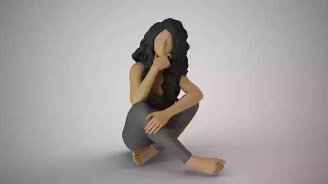 Woman Enjoy Watching