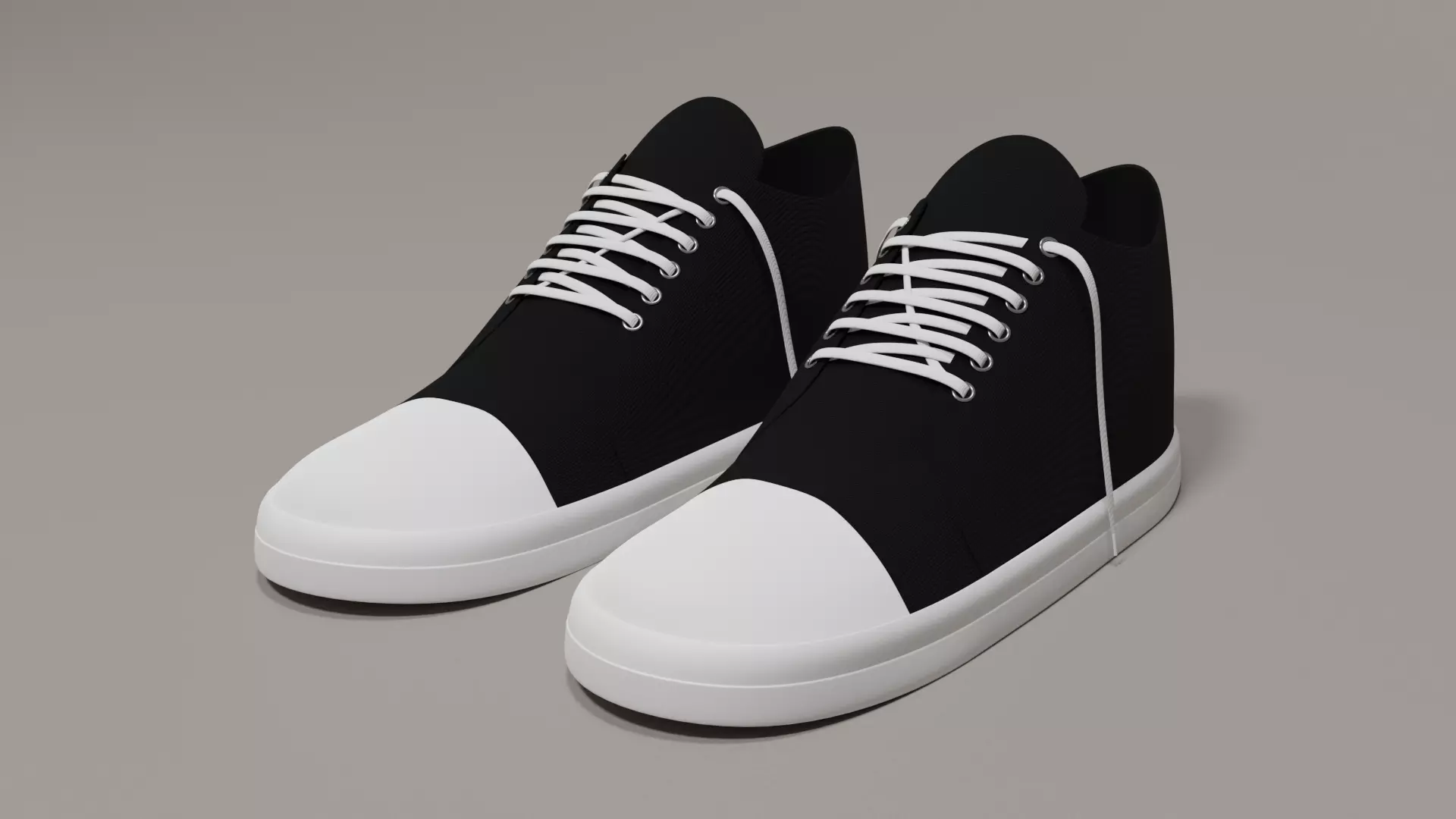 Shoes 3D Model pair of sneakers 3D model_0