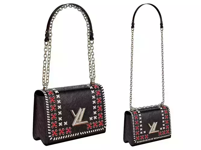Louis Vuitton Bag Twist Epi Rock N Roll Black