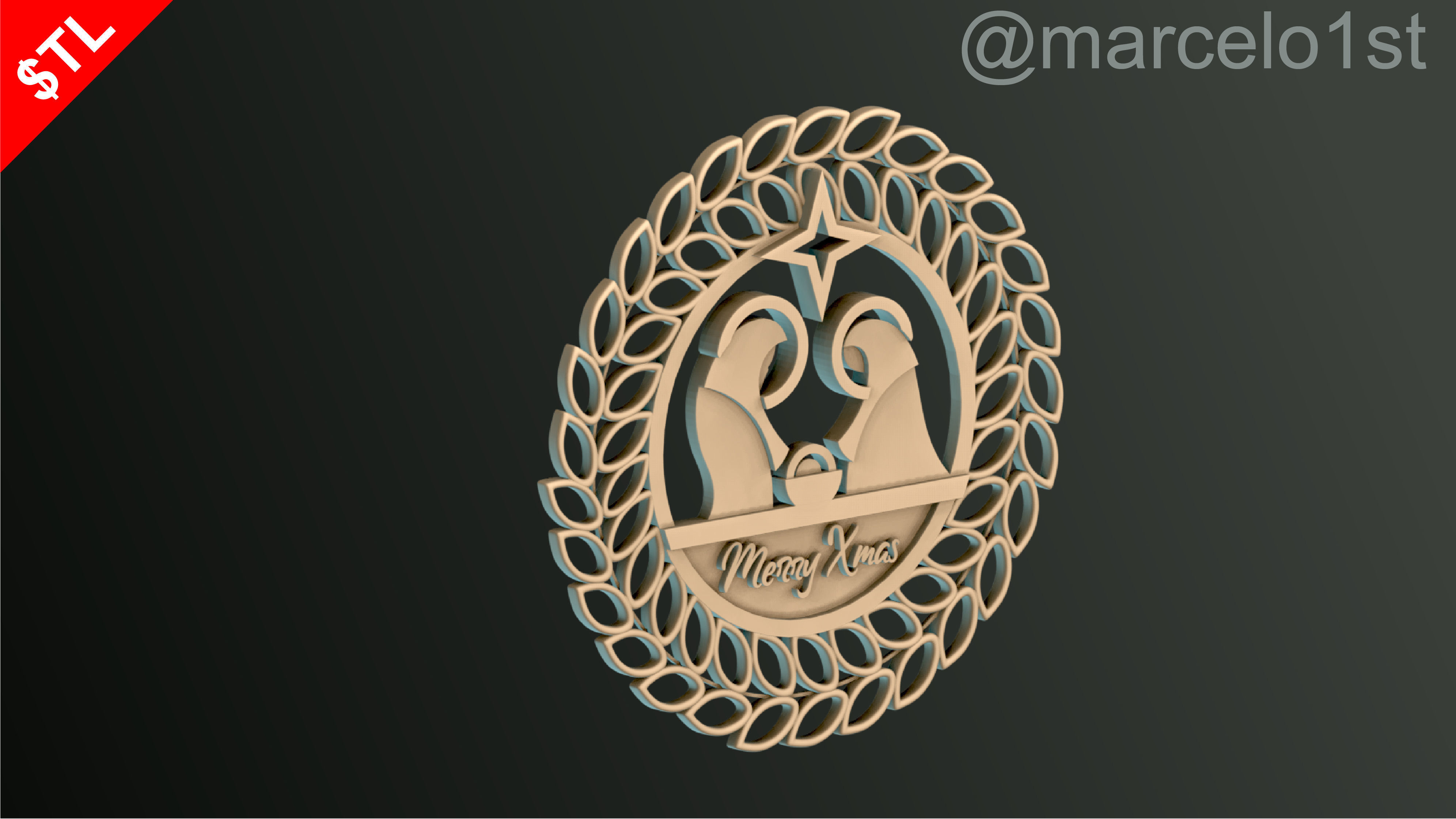 Christmas Pack 02 - Collection 3D print model_8