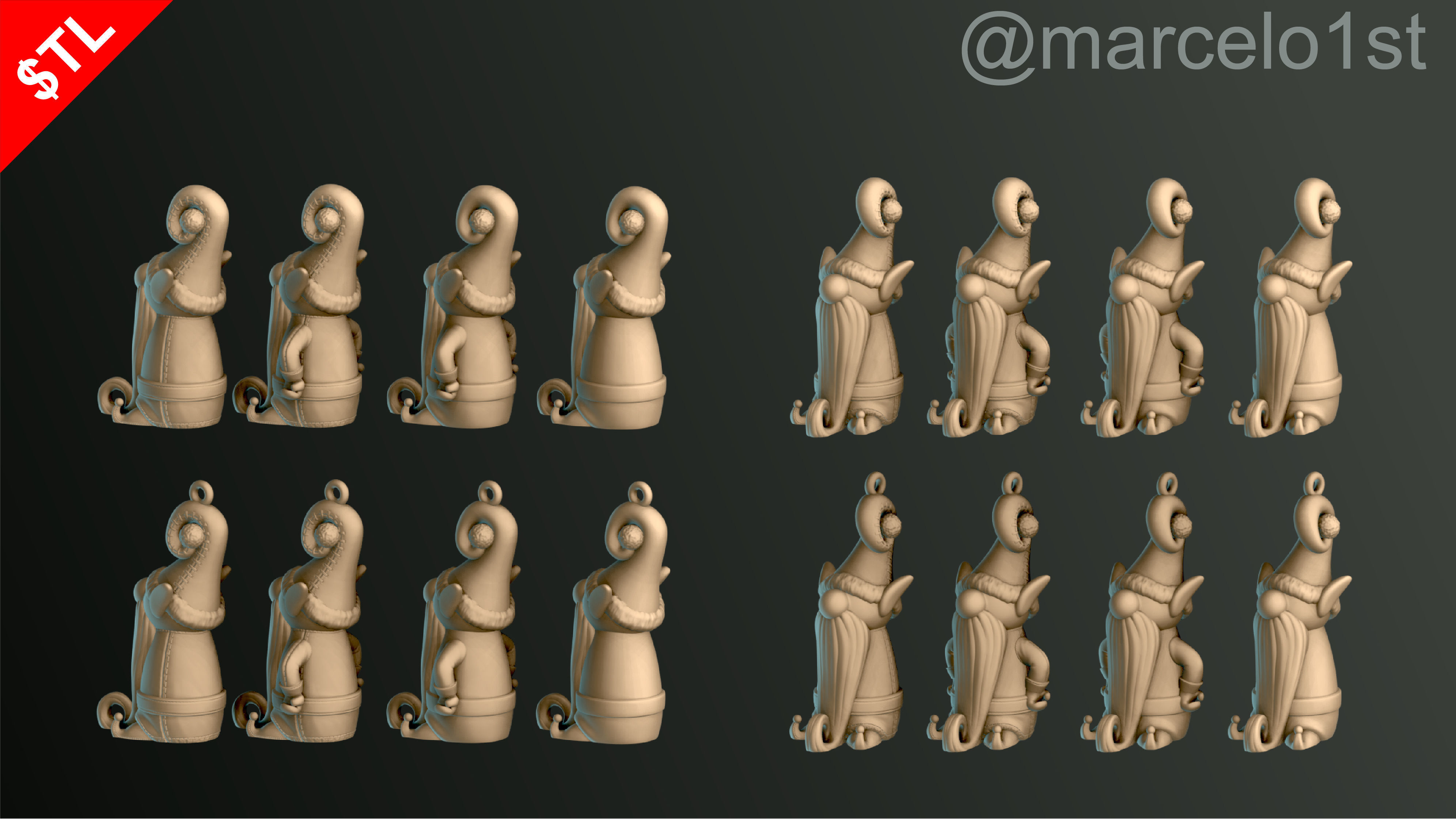 Christmas Pack 02 - Collection 3D print model_43