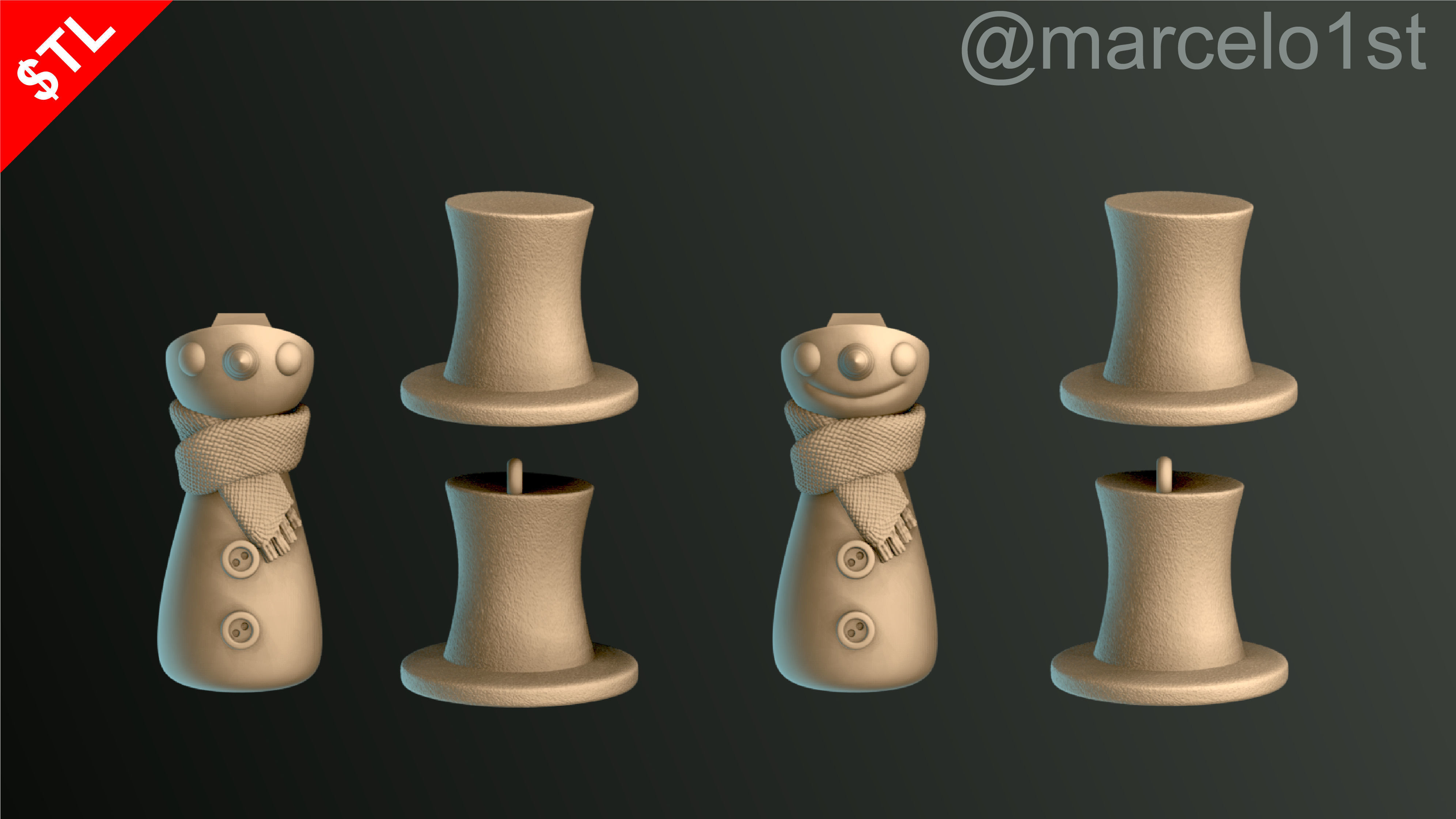 Christmas Pack 02 - Collection 3D print model_61