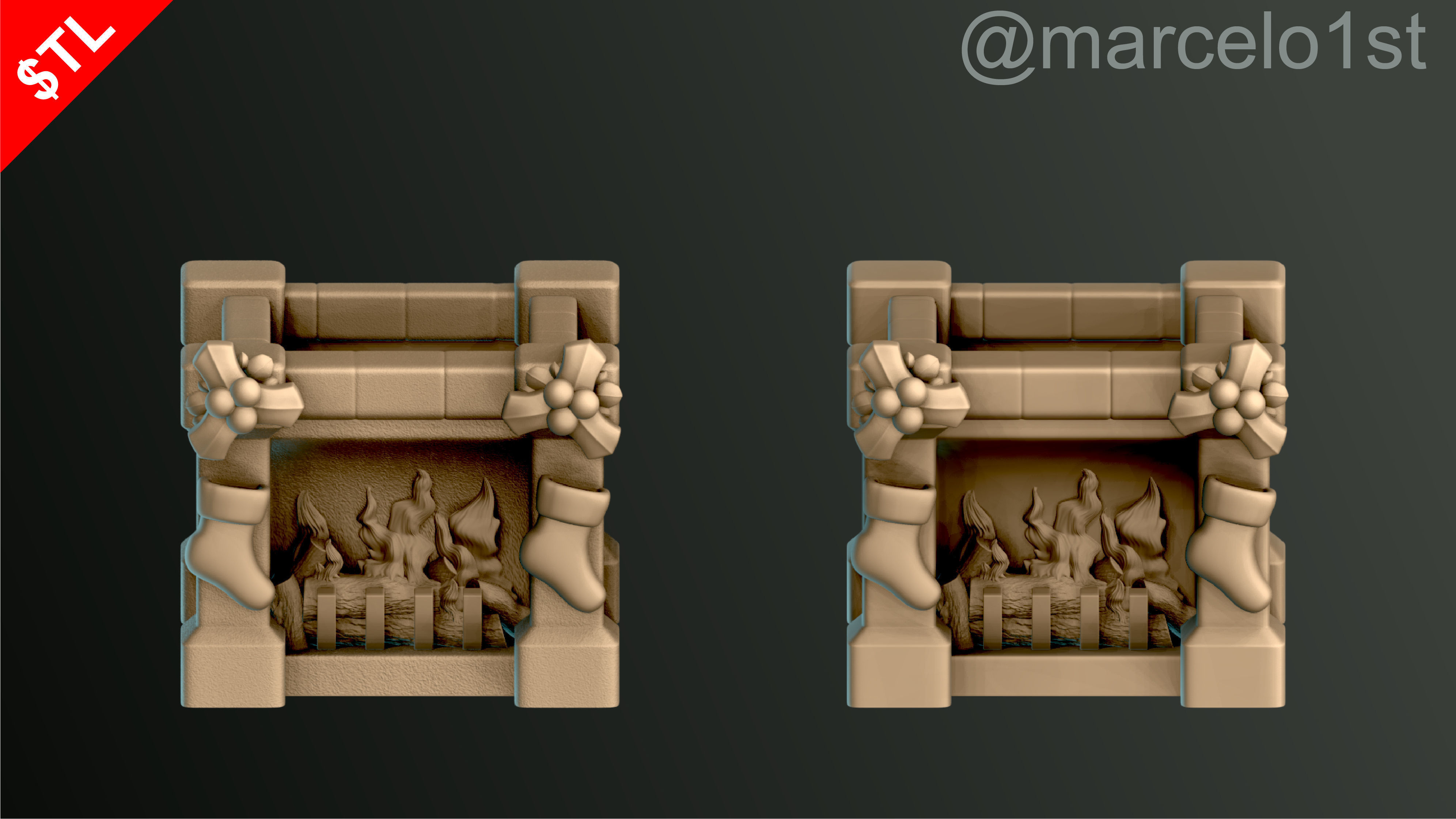 Christmas Pack 02 - Collection 3D print model_77