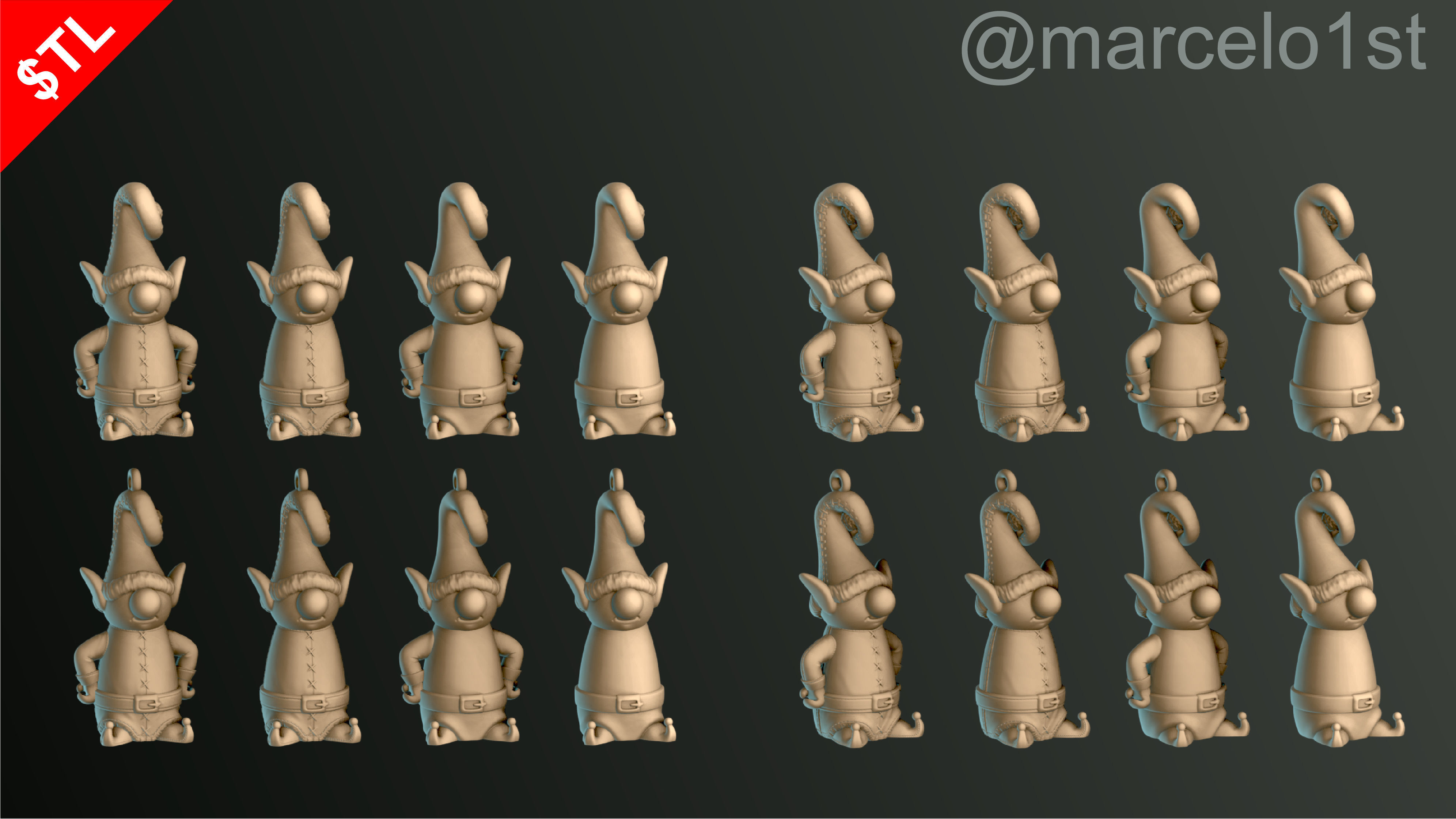 Christmas Pack 02 - Collection 3D print model_46