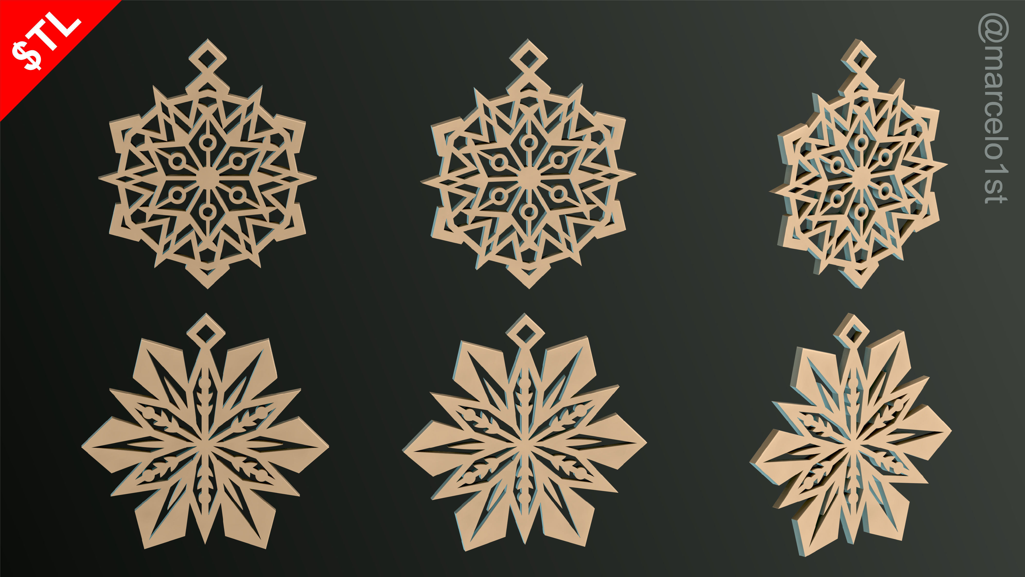 Christmas Pack 02 - Collection 3D print model_14