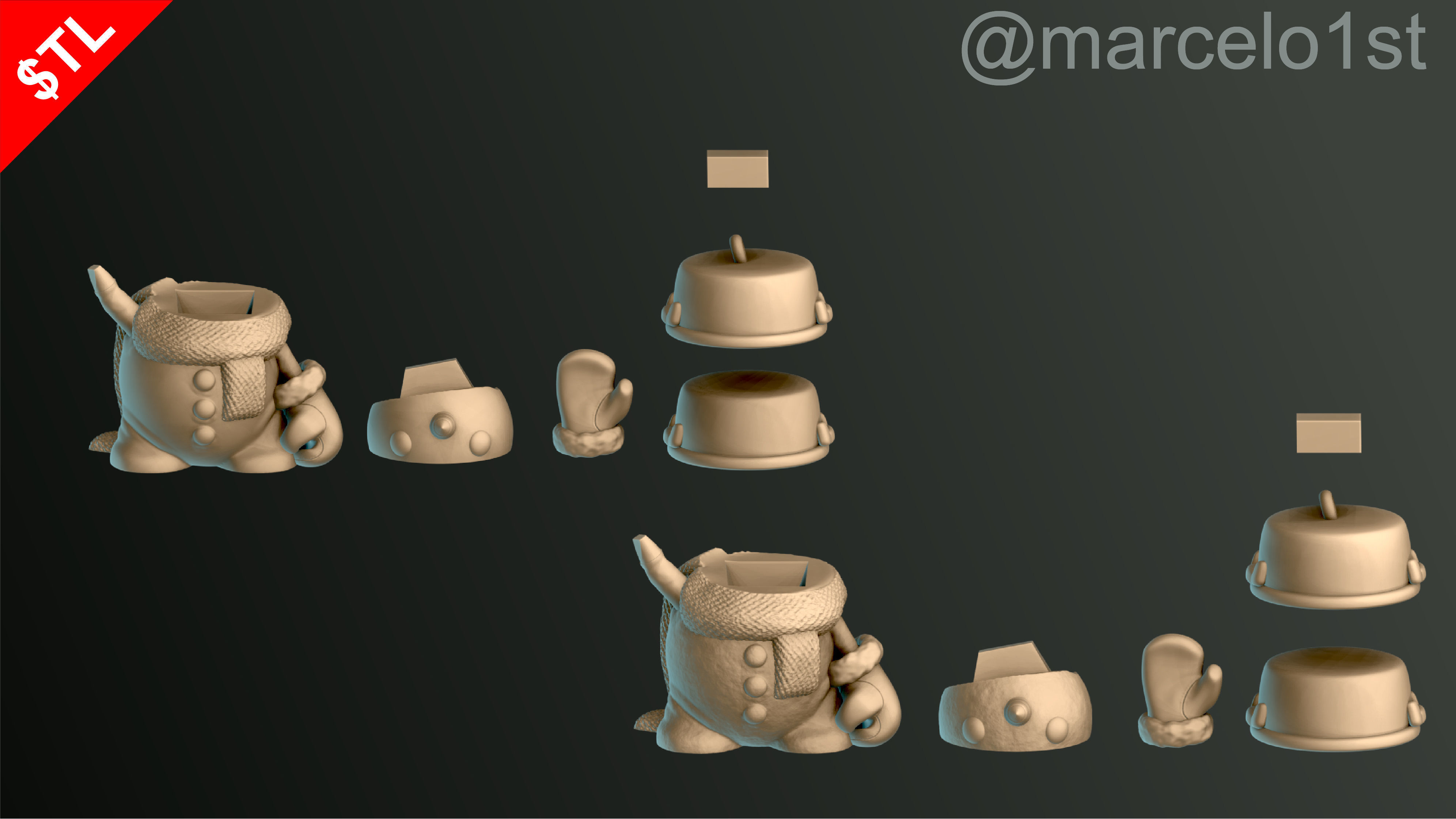 Christmas Pack 02 - Collection 3D print model_67