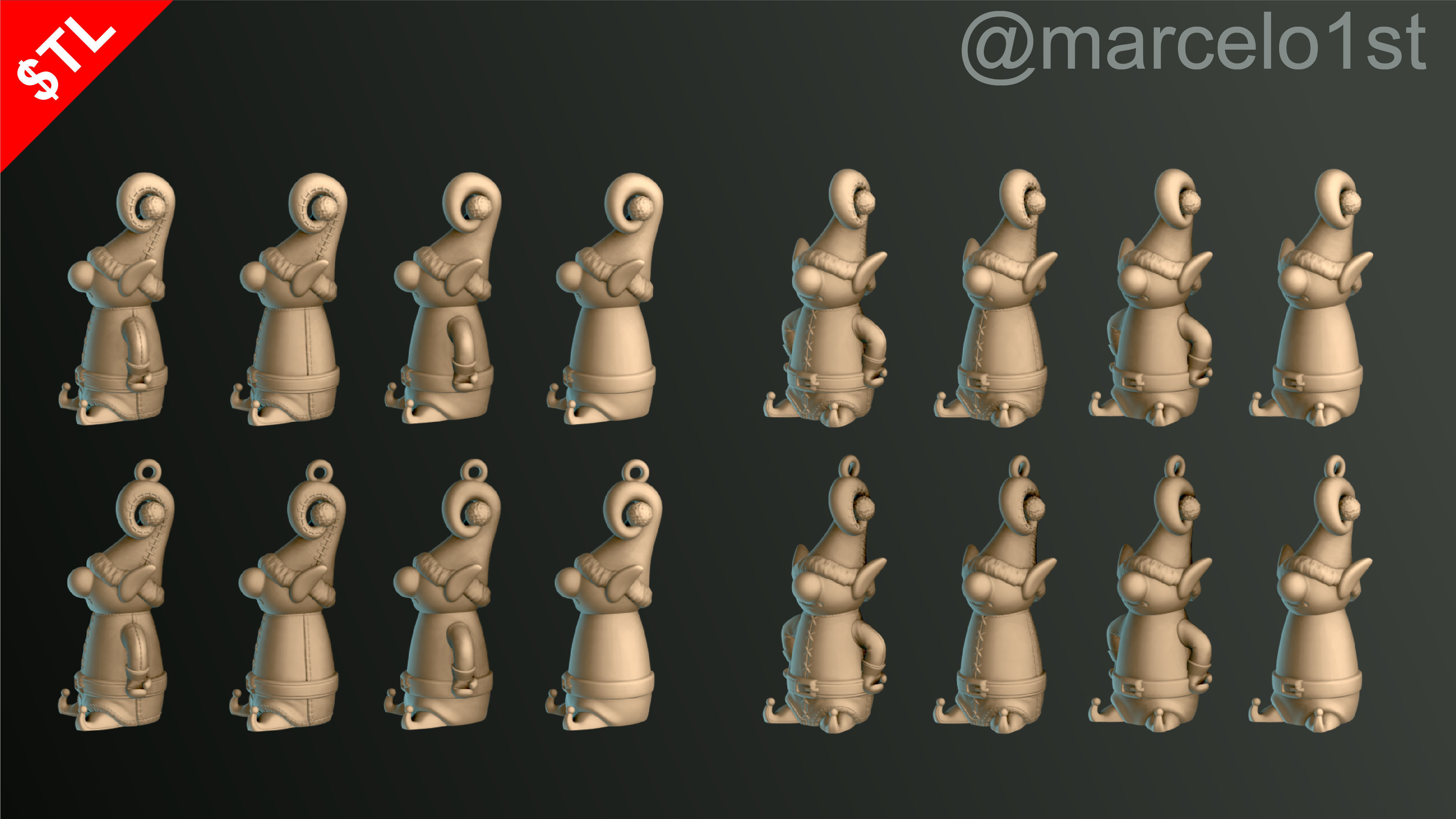 Christmas Pack 02 - Collection 3D print model_49