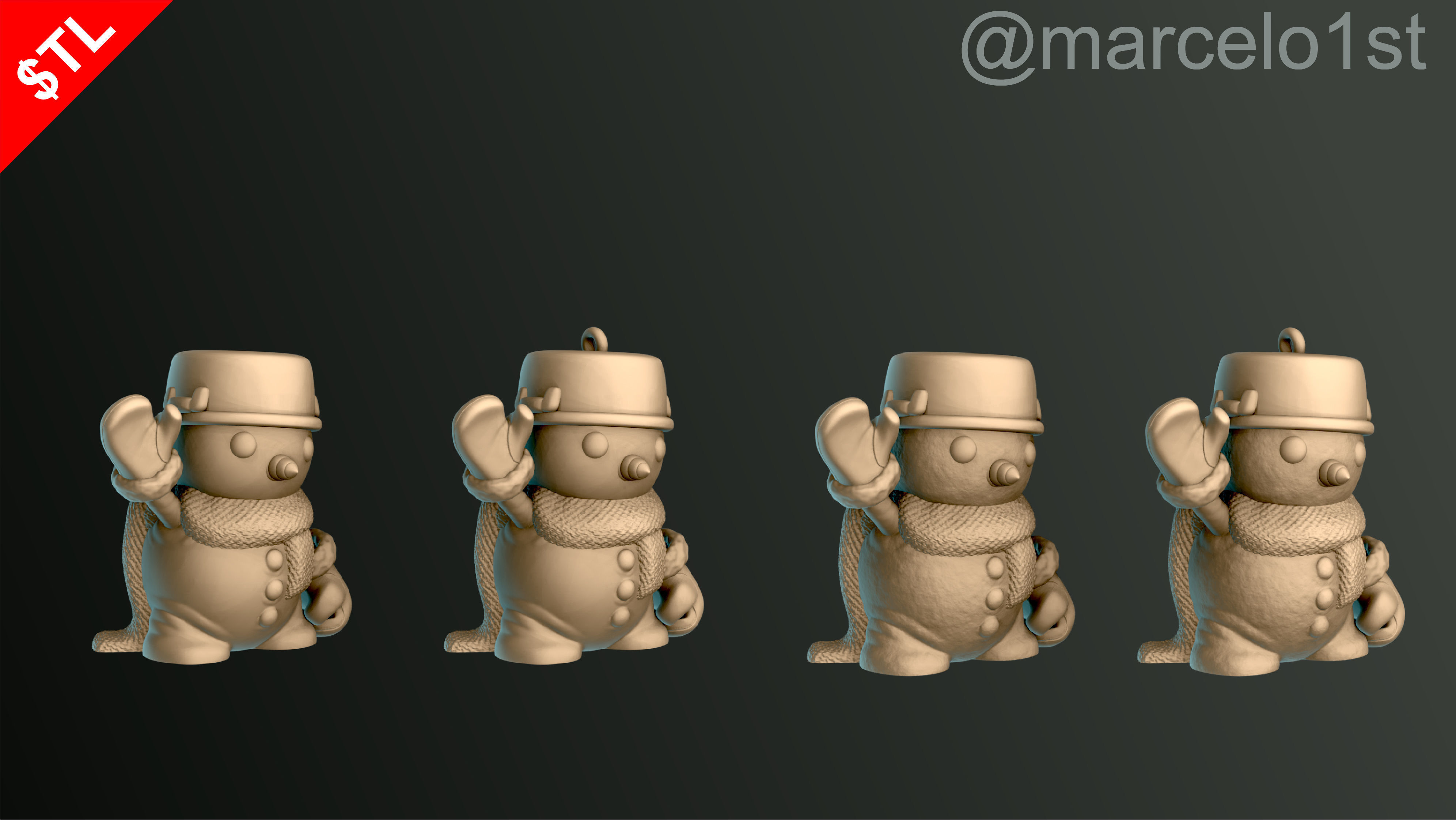 Christmas Pack 02 - Collection 3D print model_63