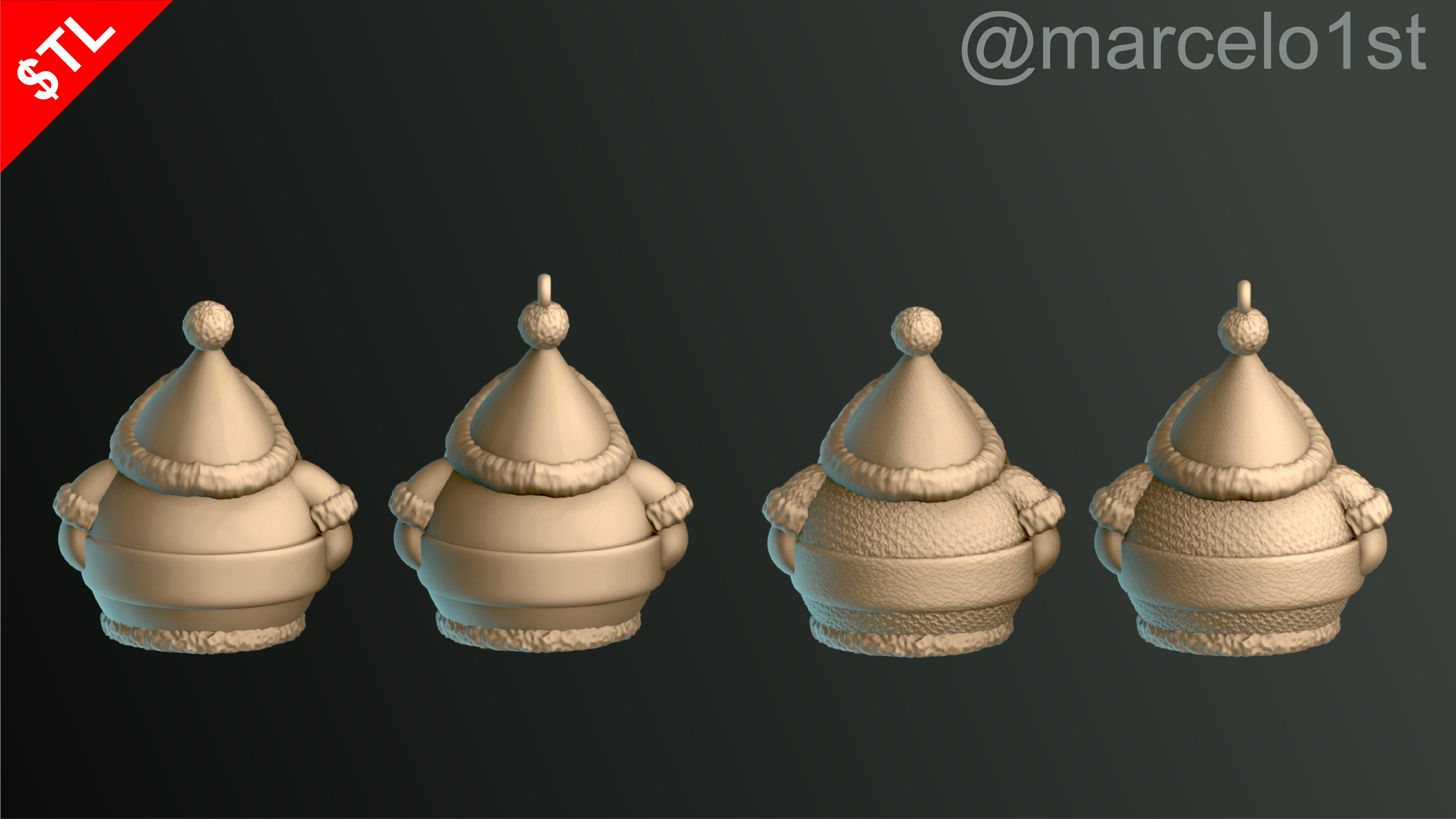 Christmas Pack 02 - Collection 3D print model_23