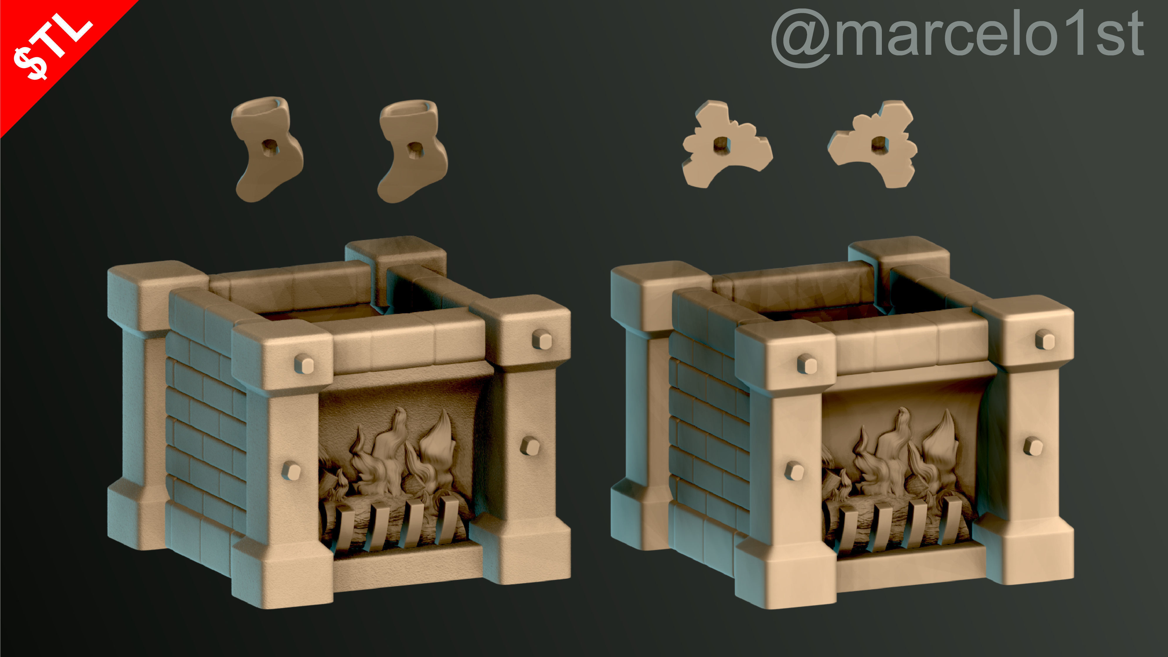 Christmas Pack 02 - Collection 3D print model_82