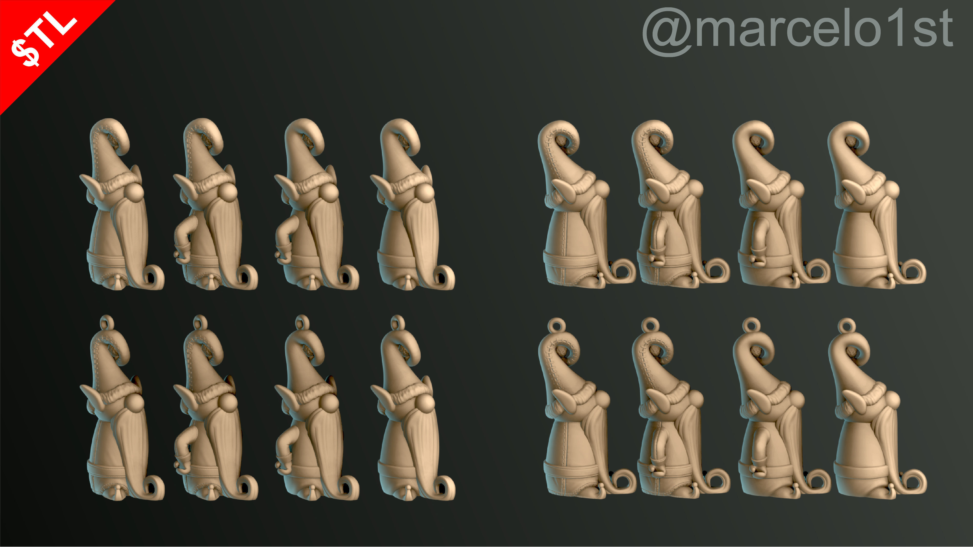 Christmas Pack 02 - Collection 3D print model_41