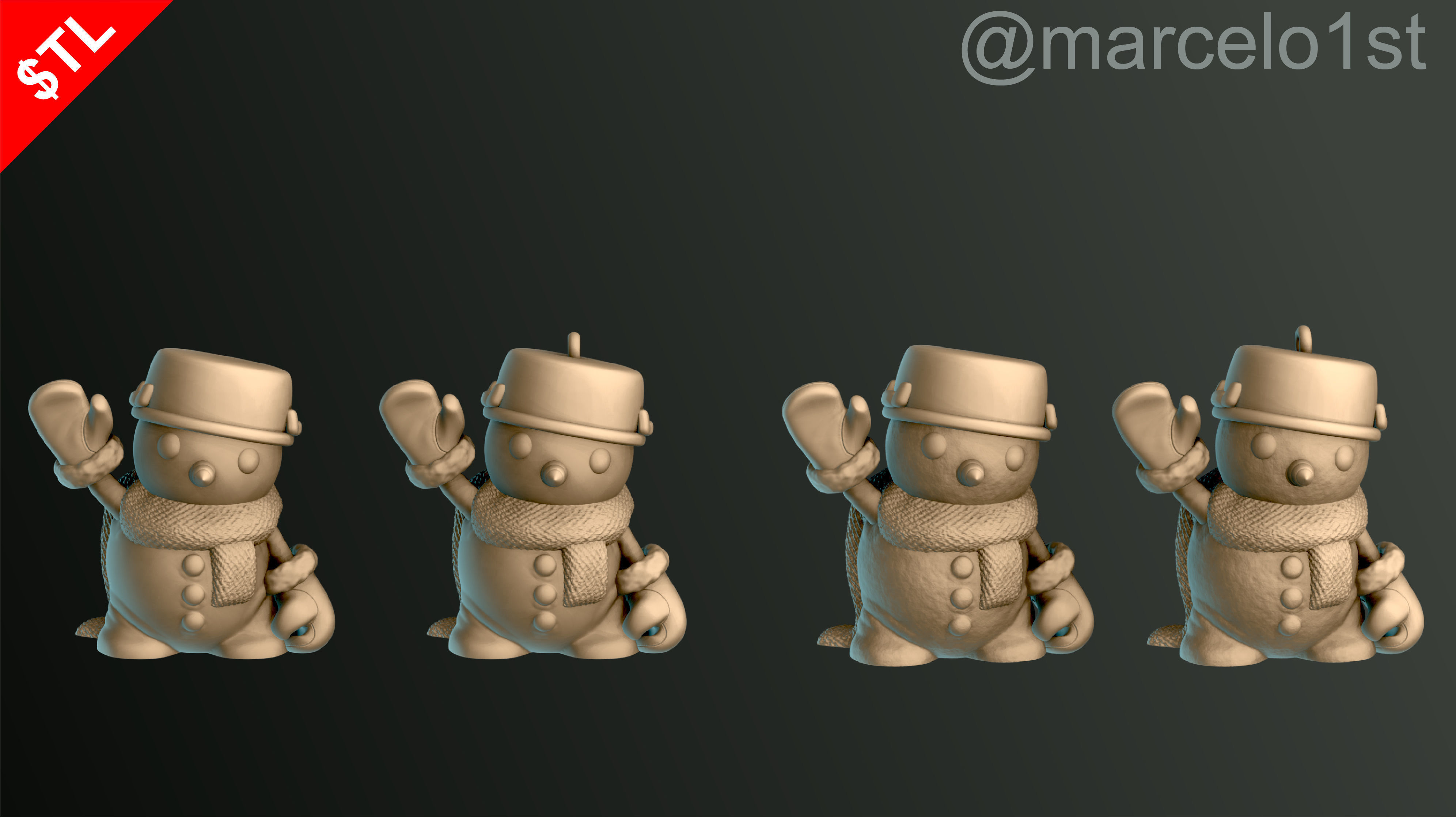 Christmas Pack 02 - Collection 3D print model_62