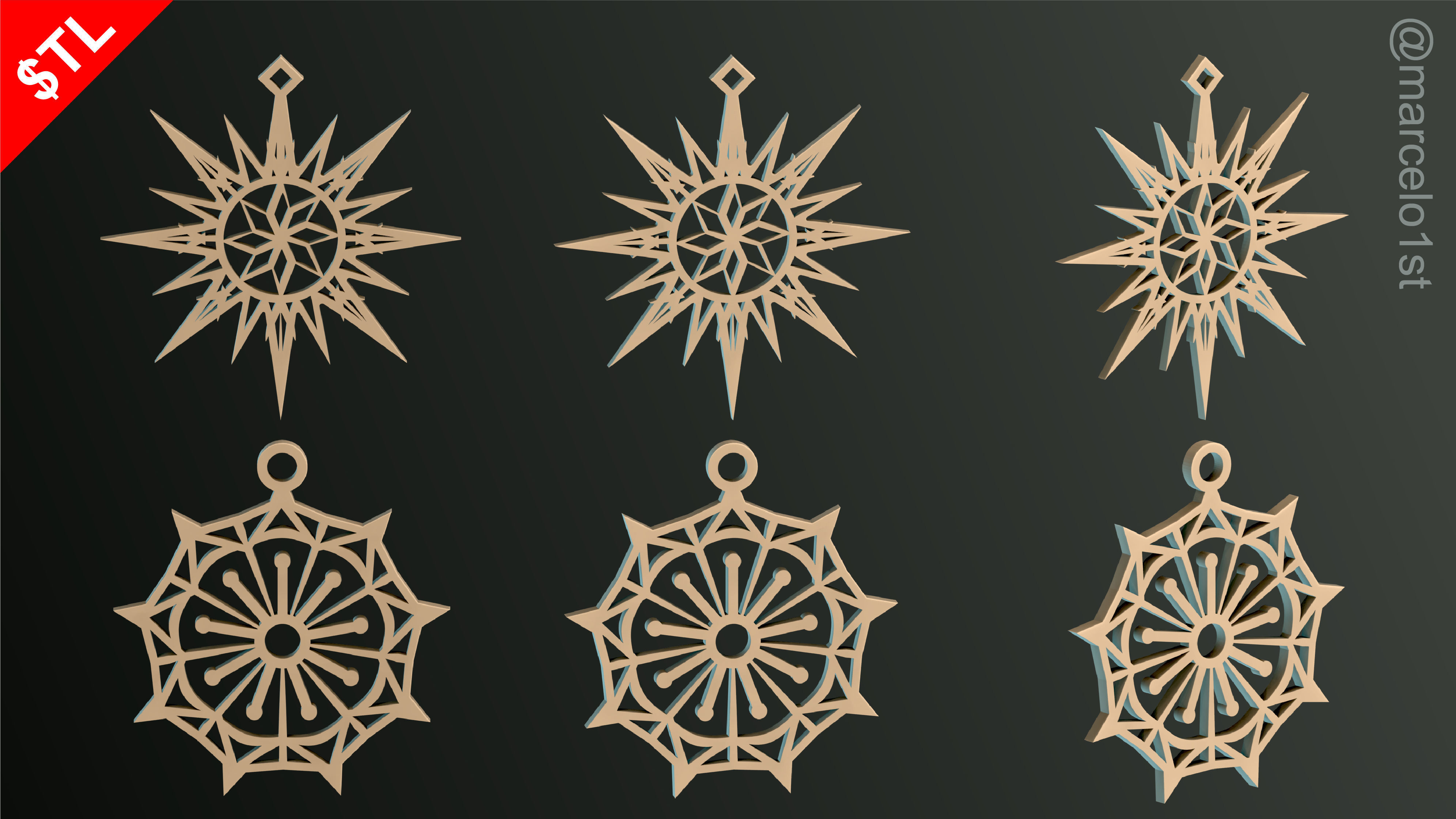 Christmas Pack 02 - Collection 3D print model_13