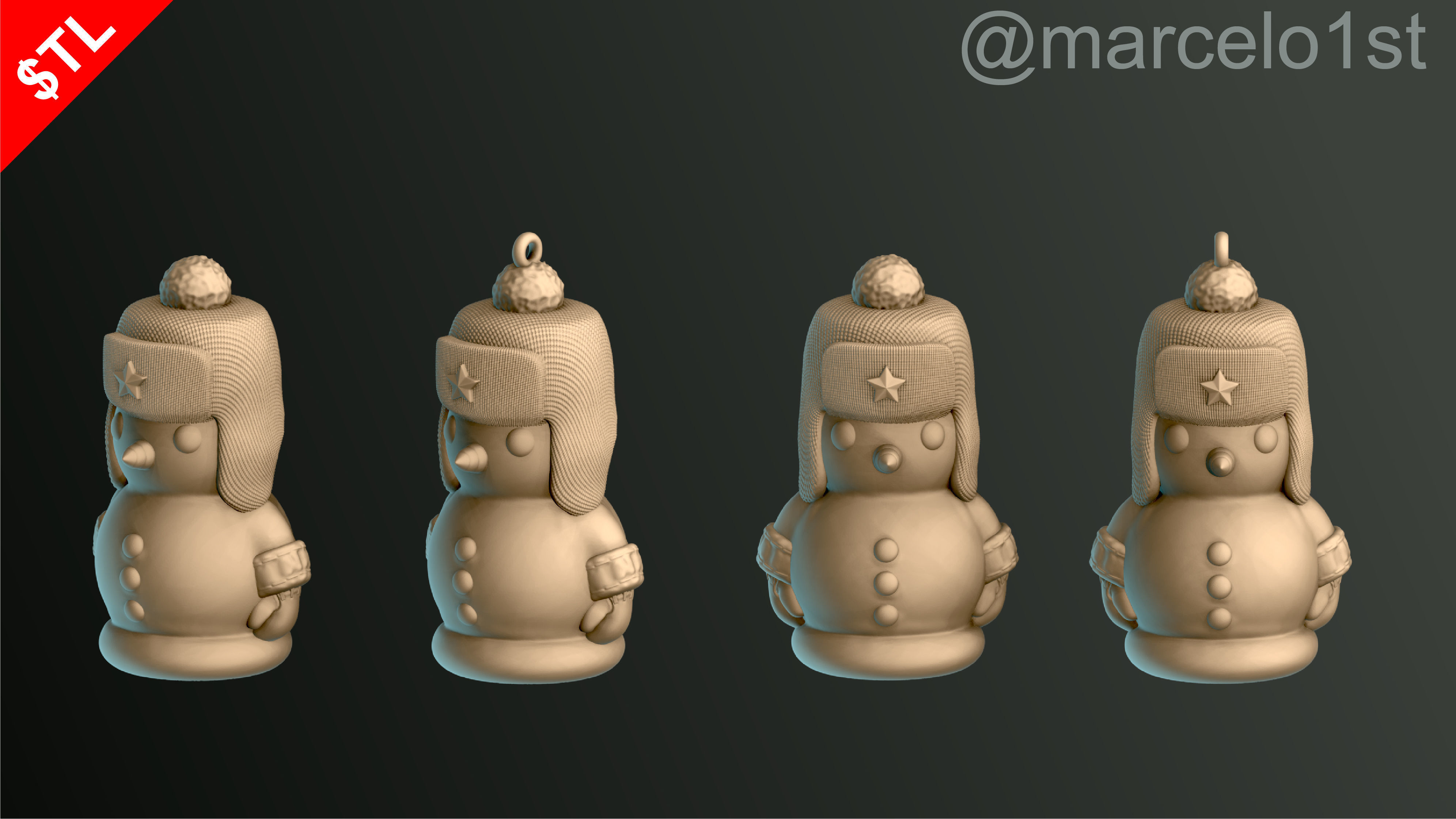 Christmas Pack 02 - Collection 3D print model_70