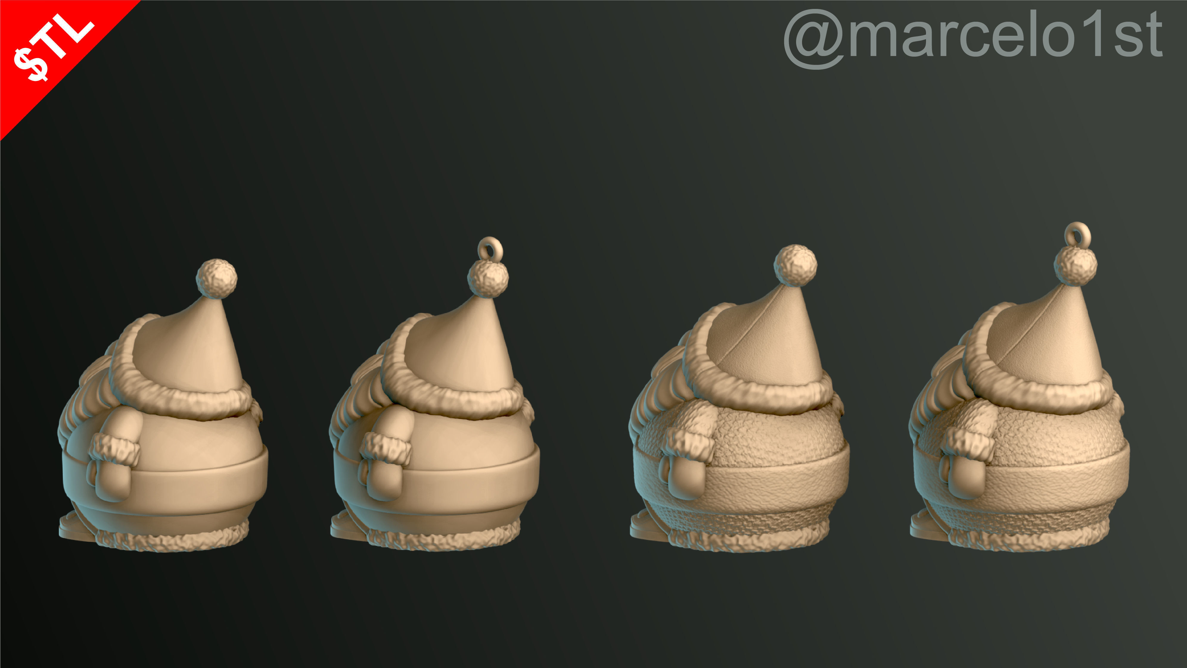 Christmas Pack 02 - Collection 3D print model_24