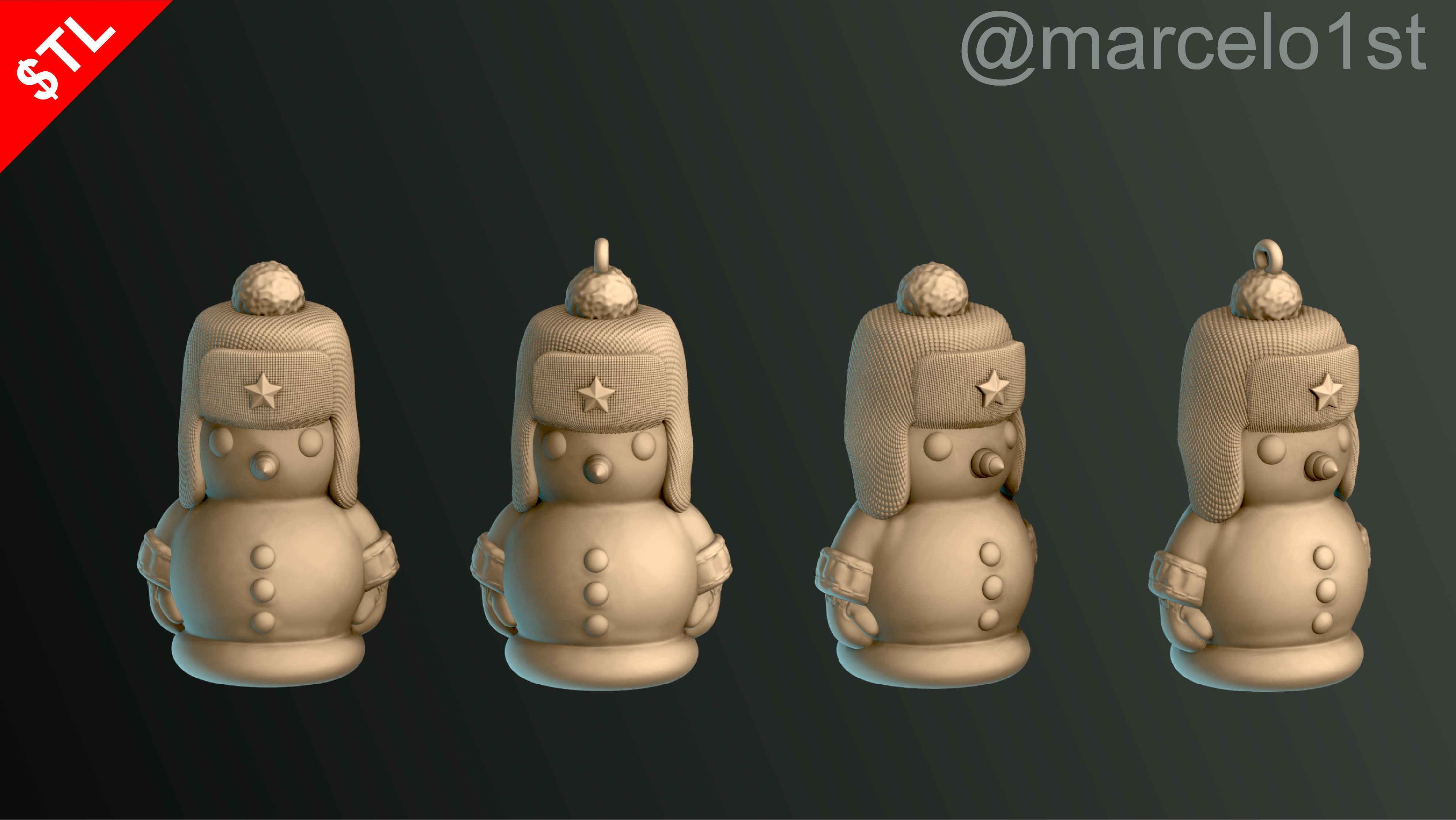 Christmas Pack 02 - Collection 3D print model_68