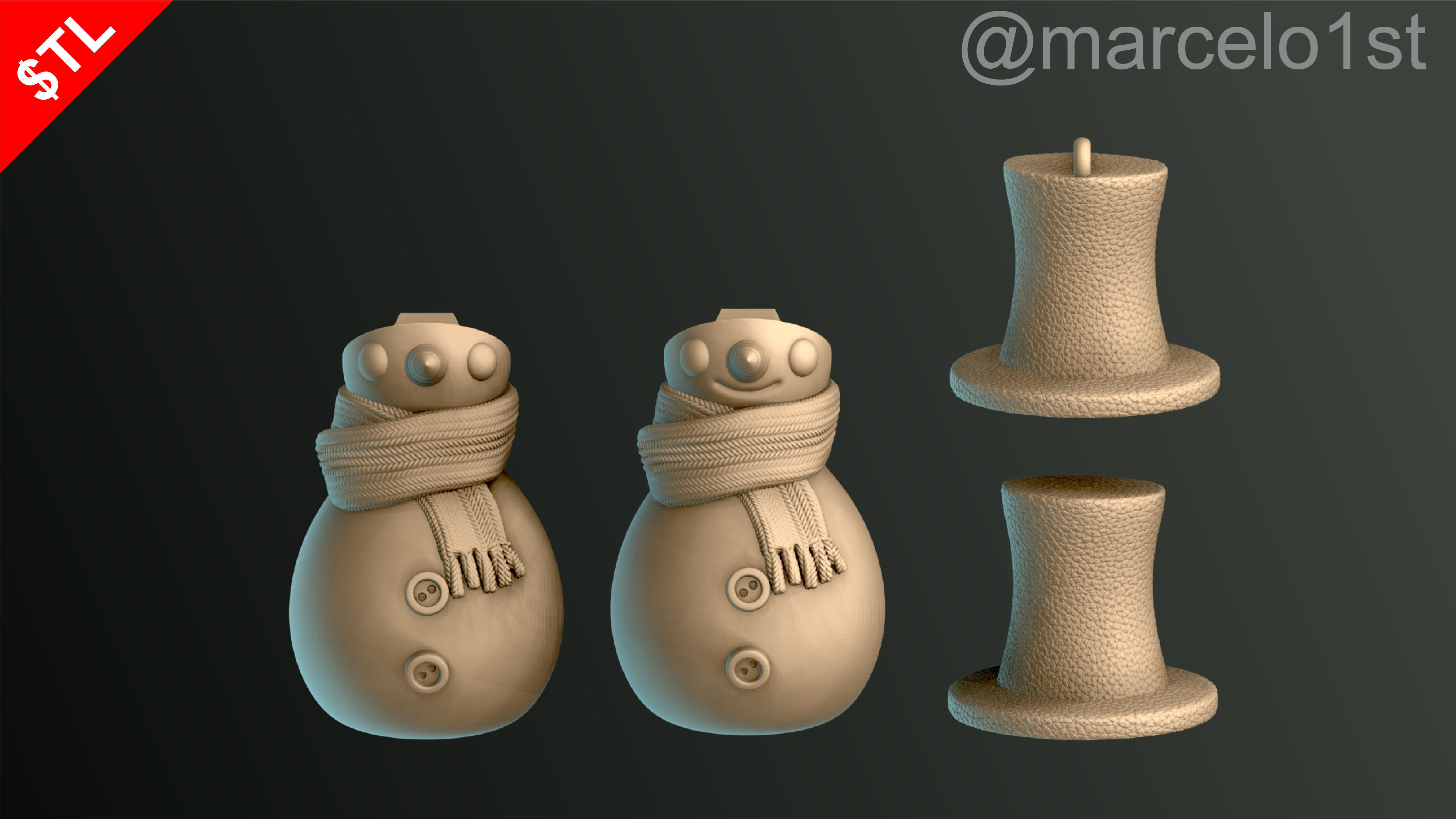 Christmas Pack 02 - Collection 3D print model_55