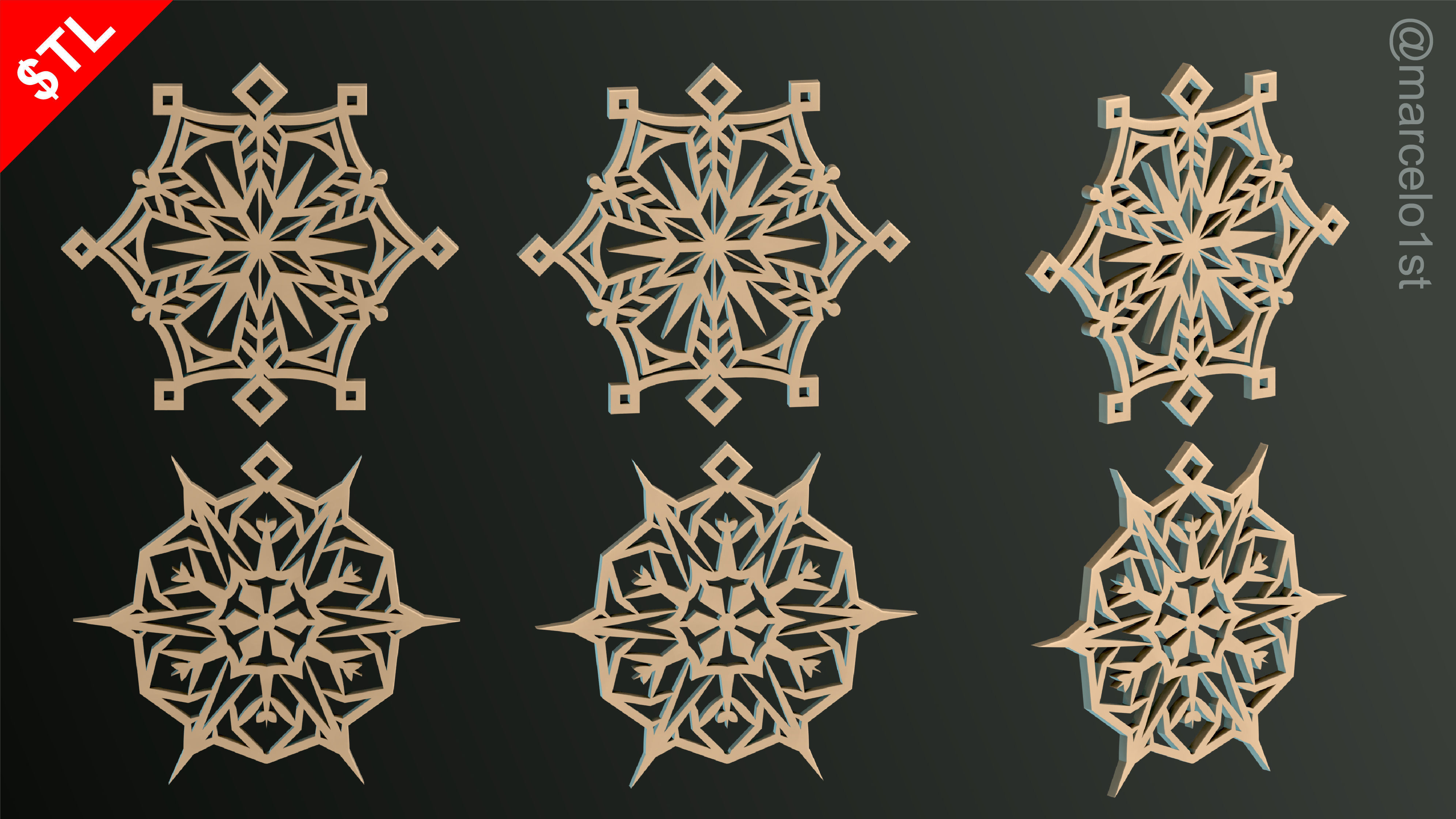 Christmas Pack 02 - Collection 3D print model_12