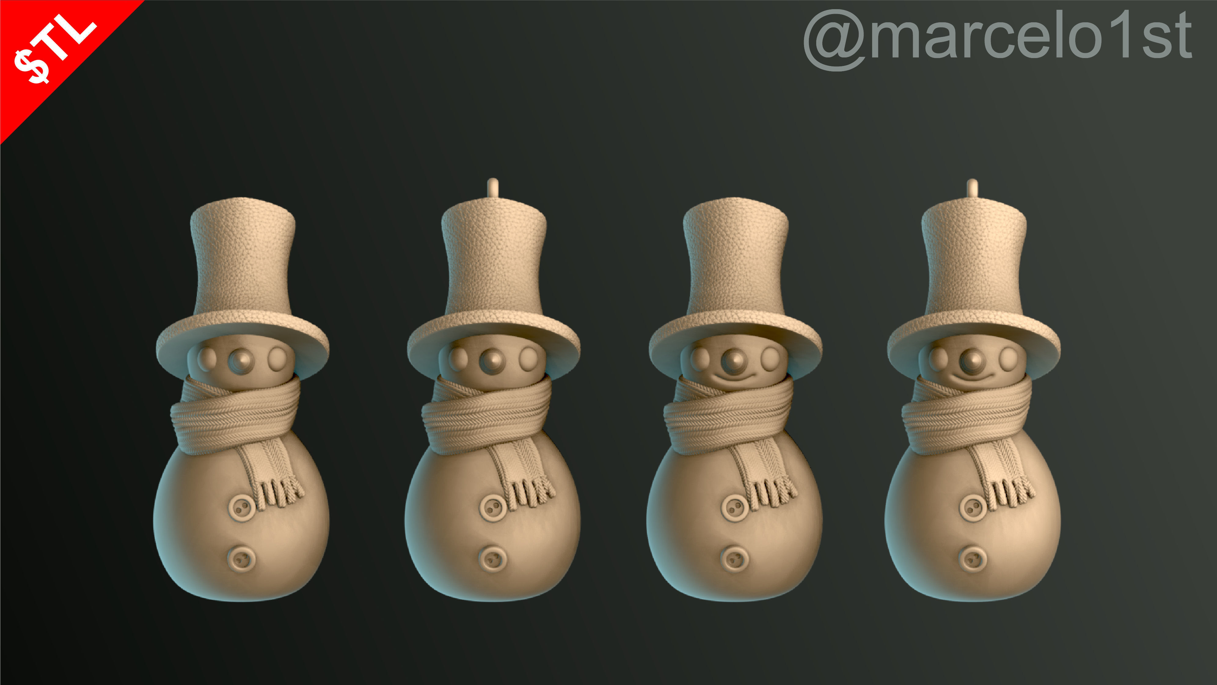 Christmas Pack 02 - Collection 3D print model_50