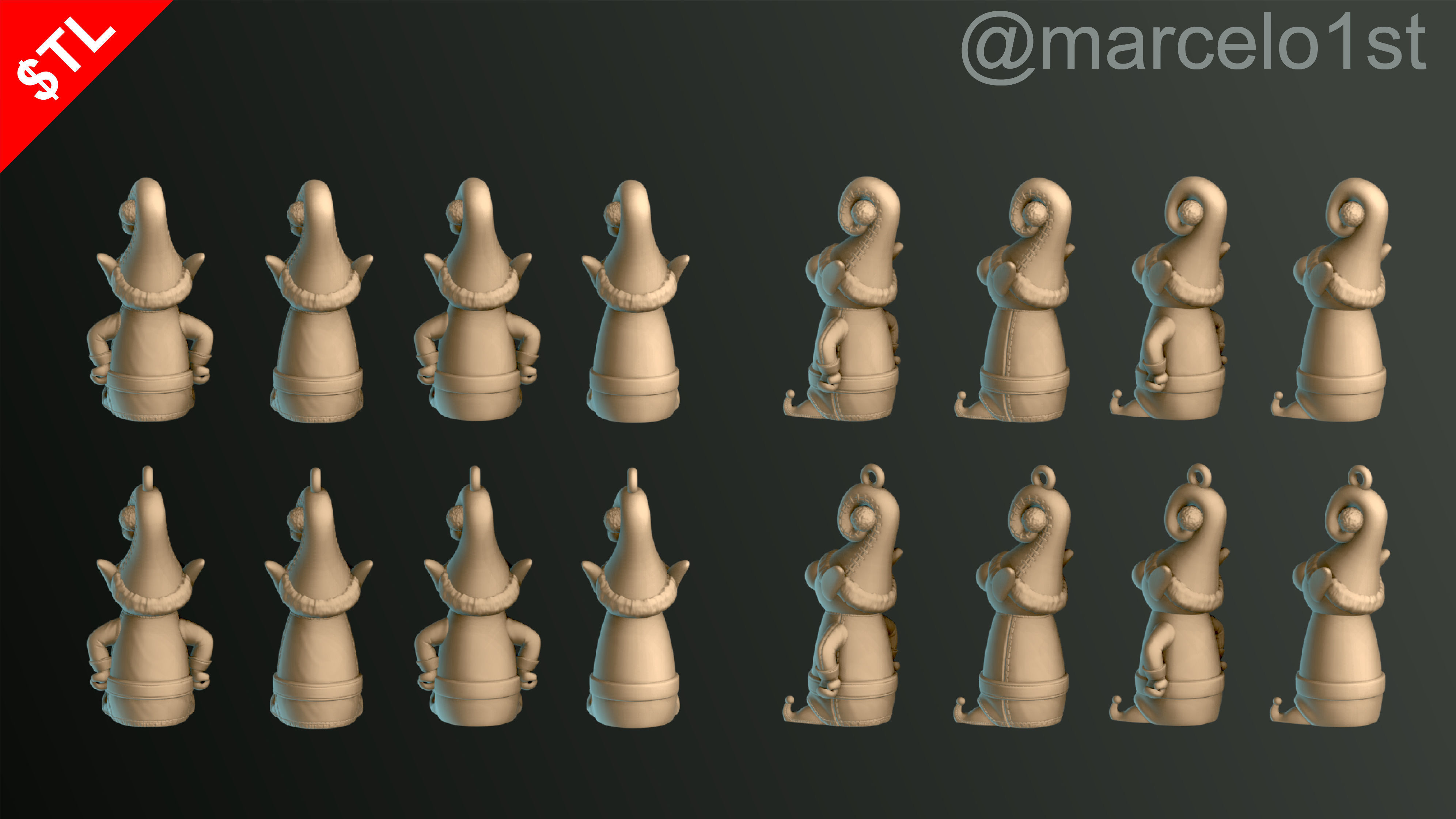 Christmas Pack 02 - Collection 3D print model_48