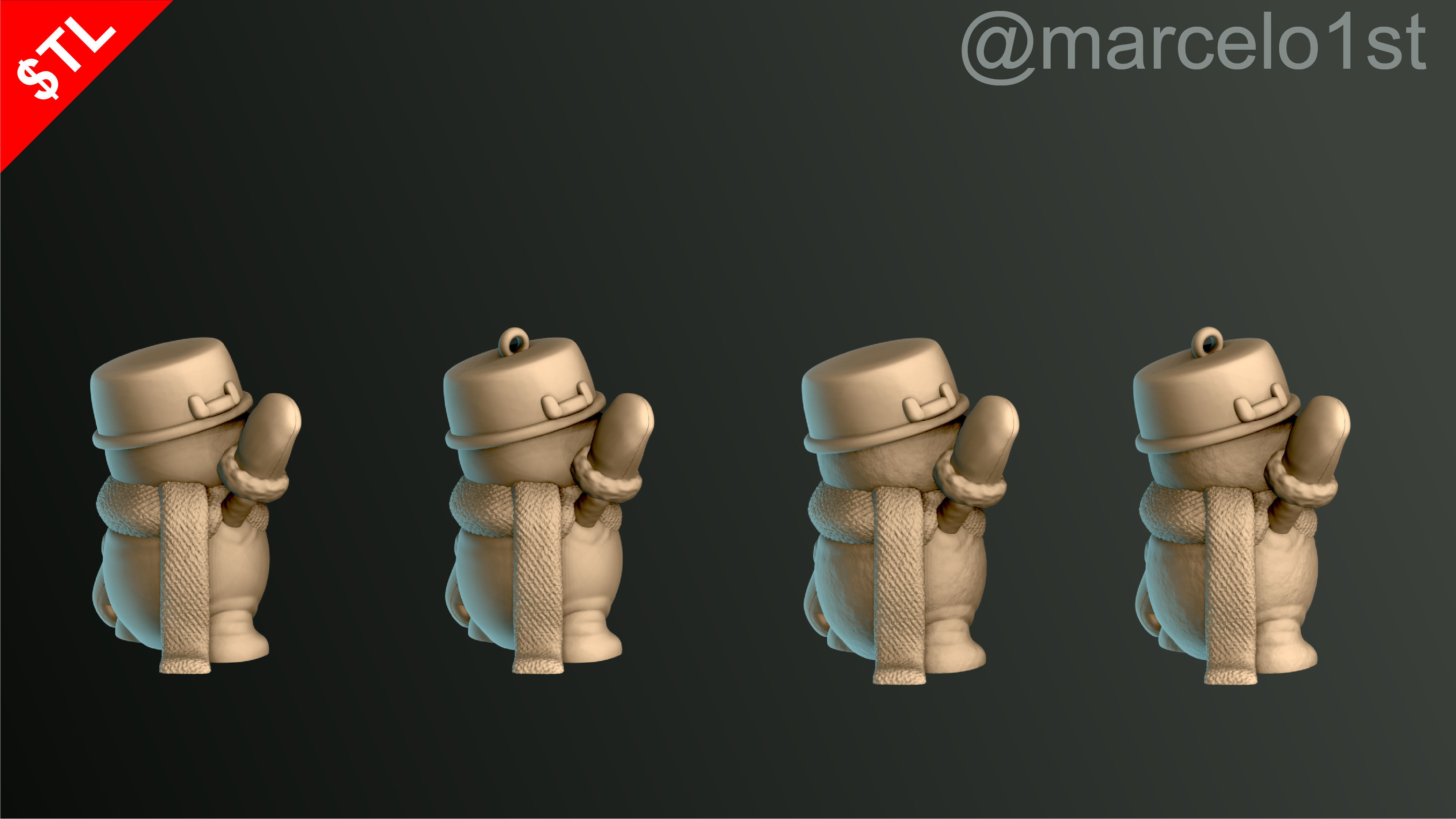 Christmas Pack 02 - Collection 3D print model_64