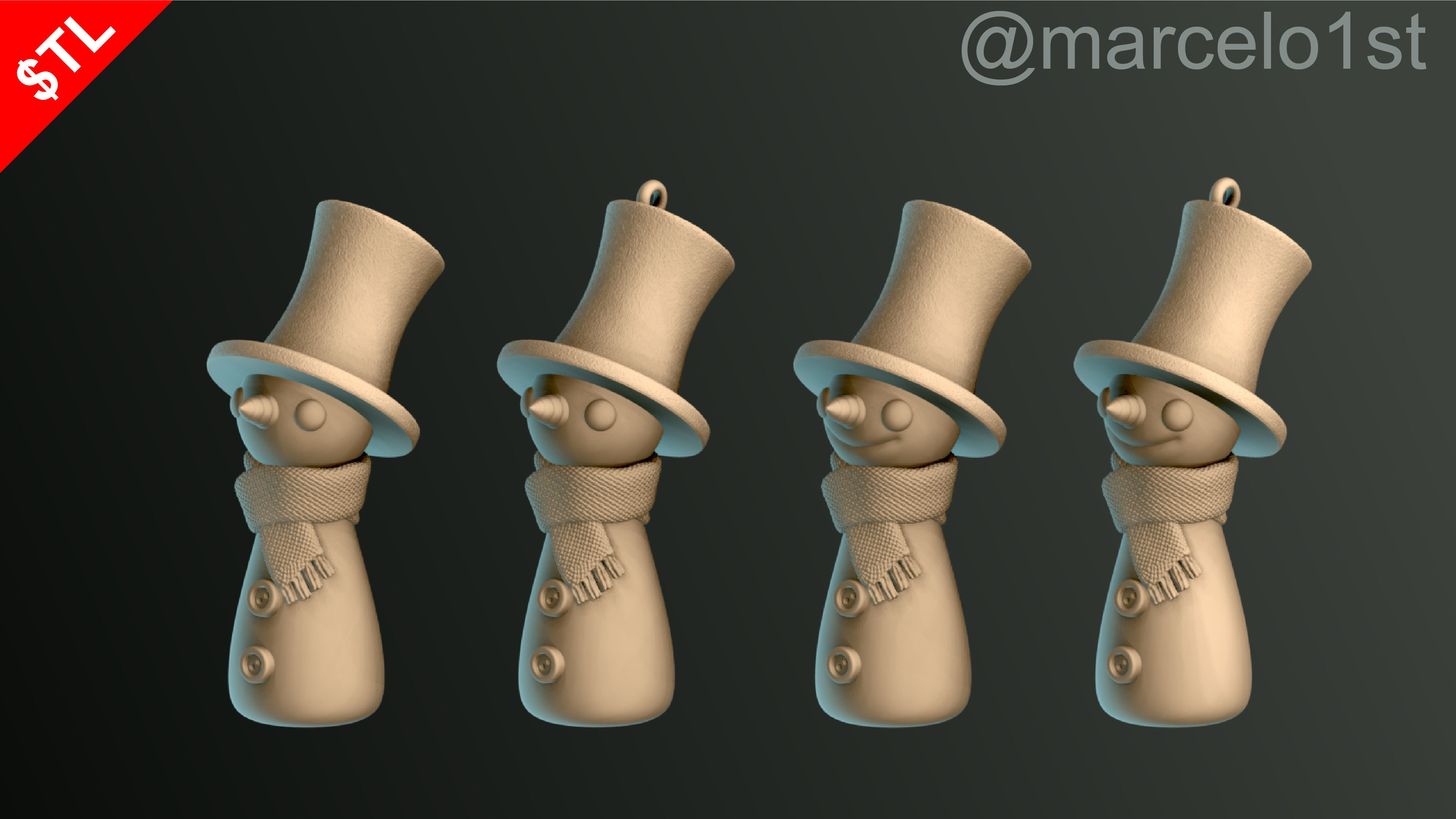 Christmas Pack 02 - Collection 3D print model_60