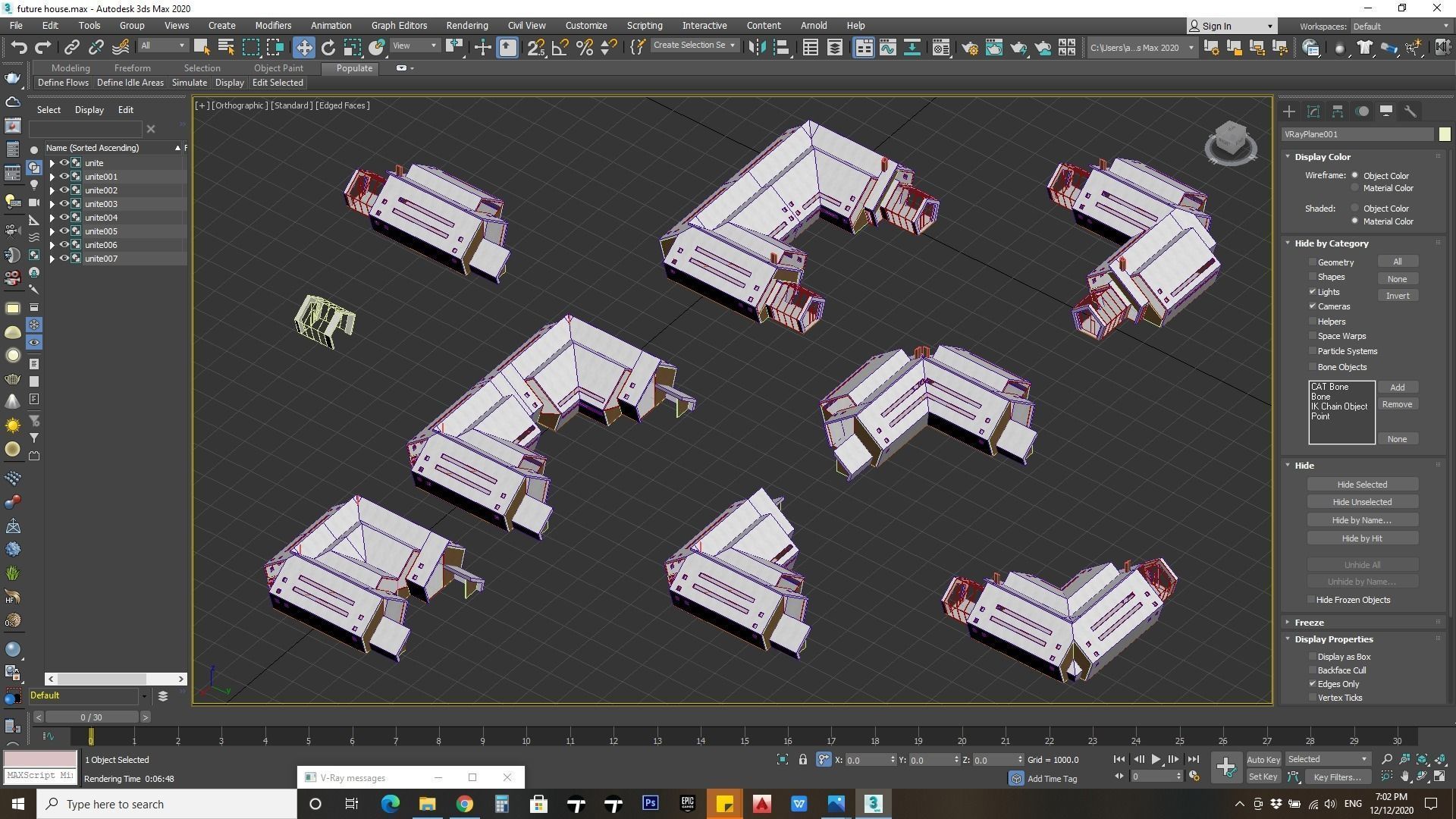 future house Low-poly 3D model_16