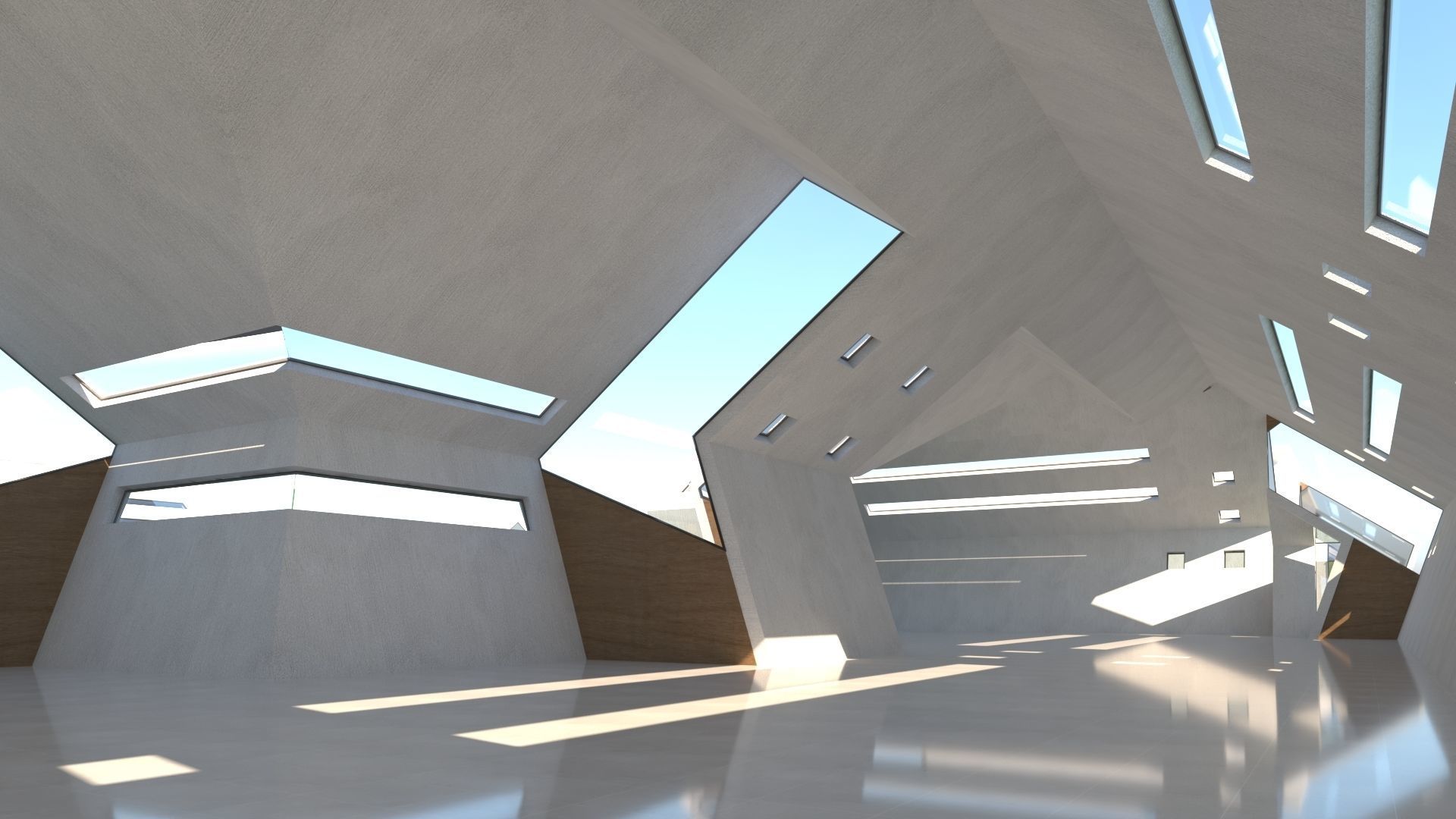 future house Low-poly 3D model_3