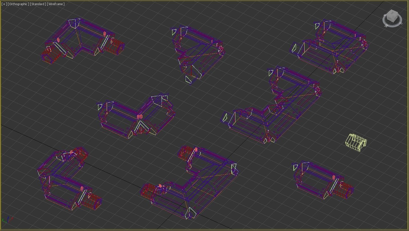 future house Low-poly 3D model_15