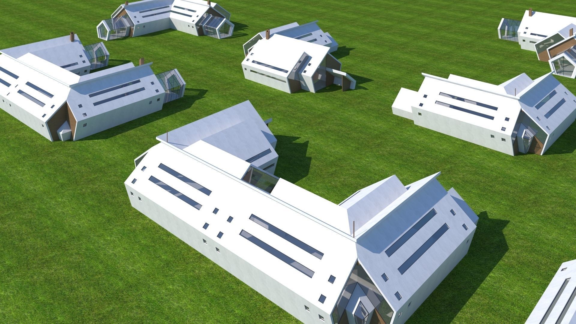 future house Low-poly 3D model_9