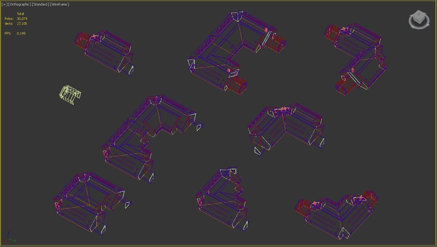 future house Low-poly 3D model_17