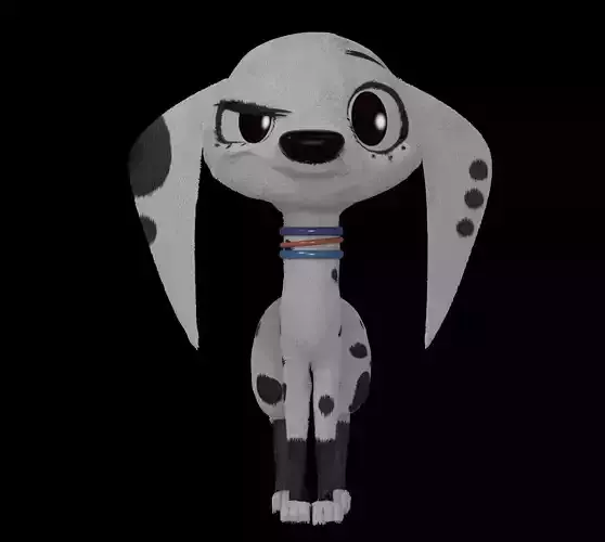 Dolly Dalmatian Model  3D model