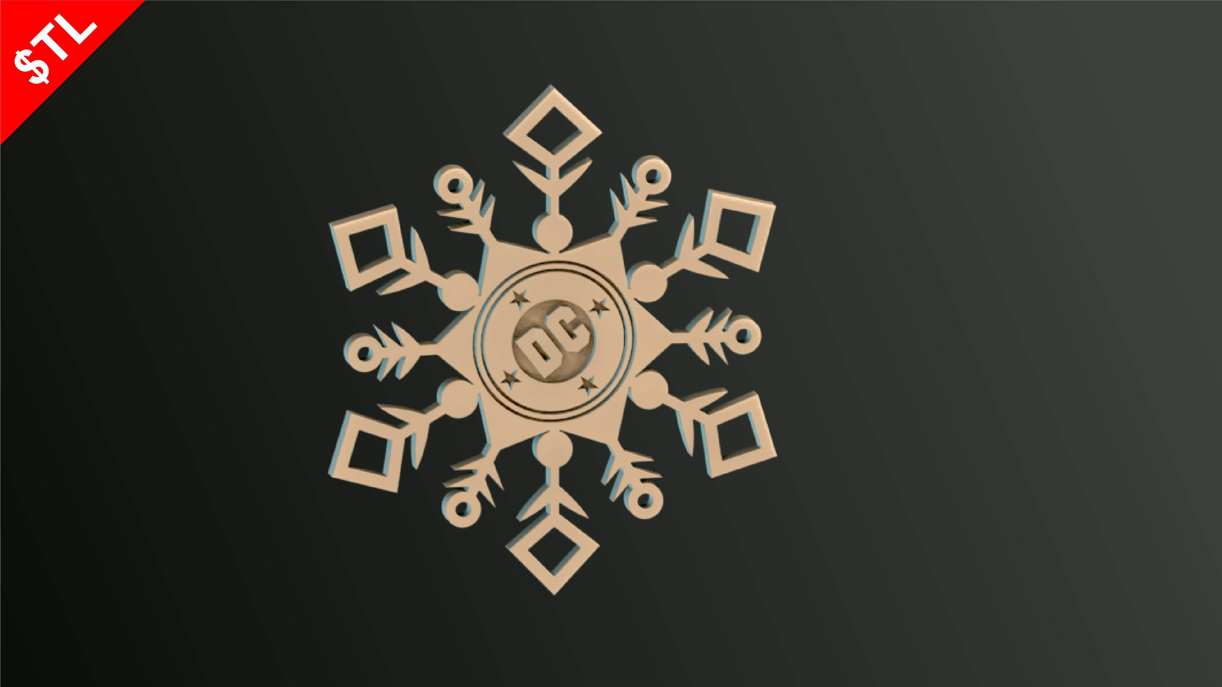 Snowflakes Classic-Birth-DC Free 3D print model_32