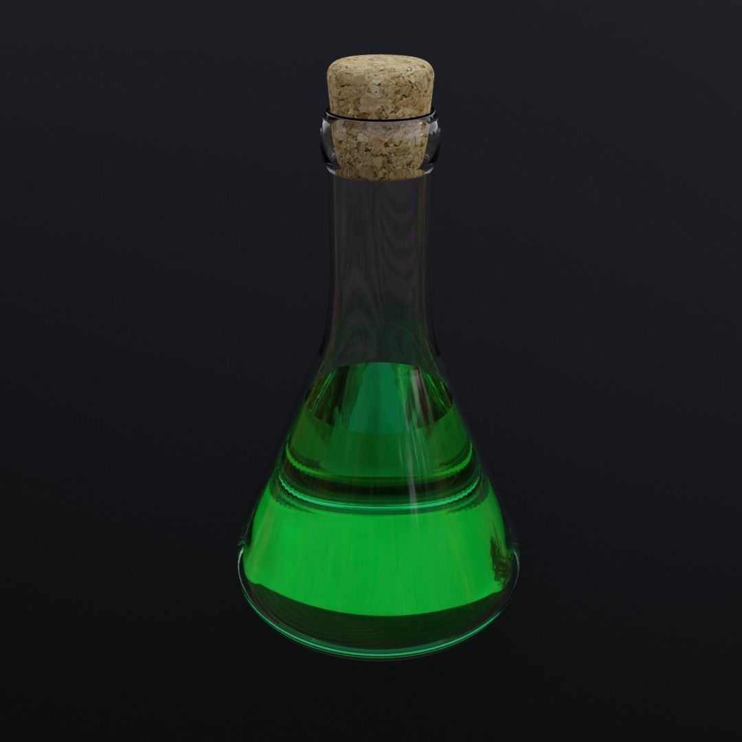 Mystic potion Free 3D model_1
