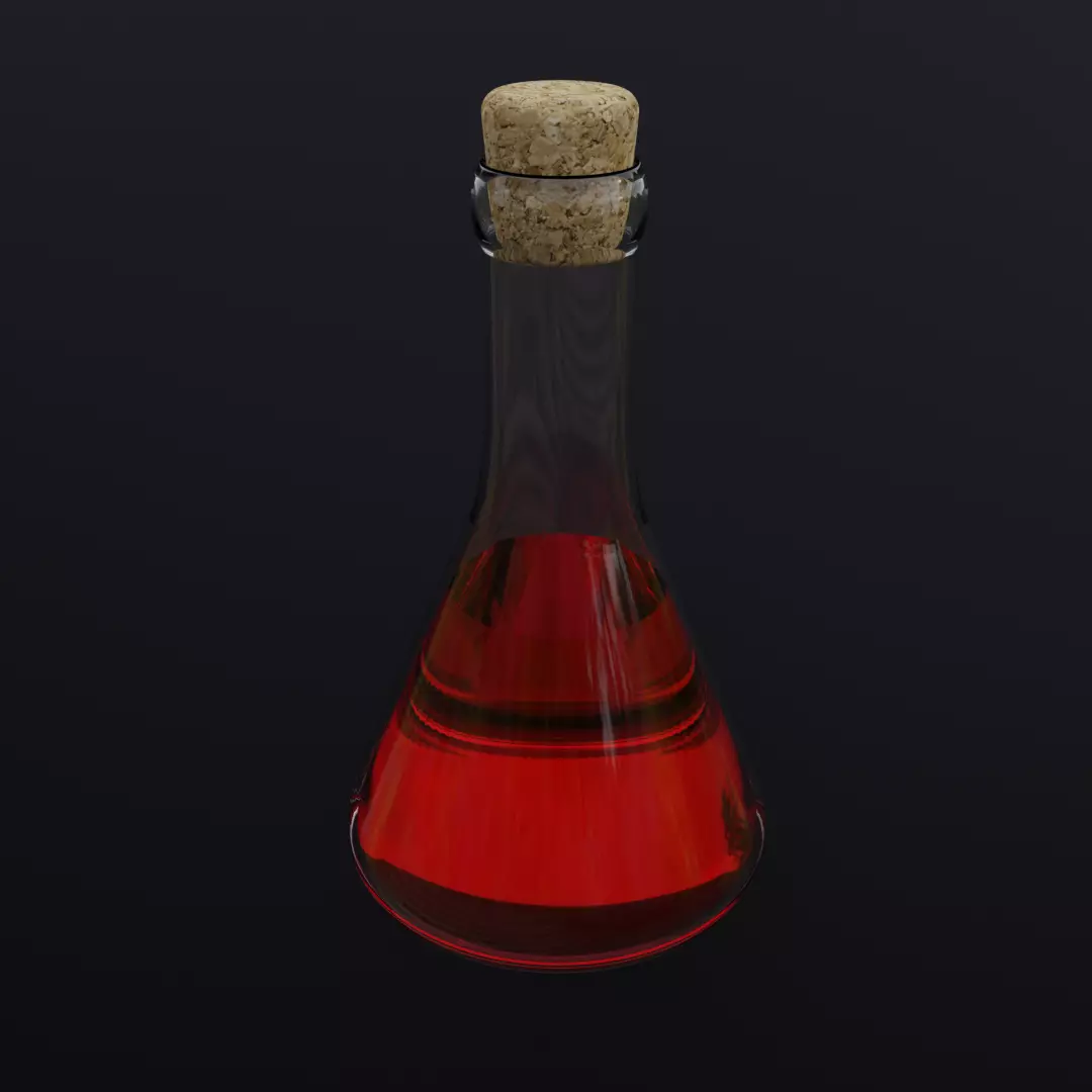 Mystic potion Free 3D model_0