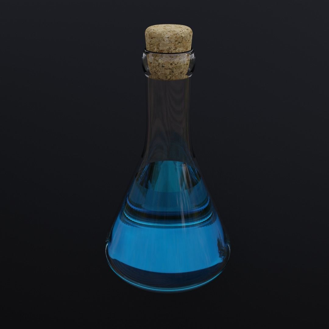 Mystic potion Free 3D model_2