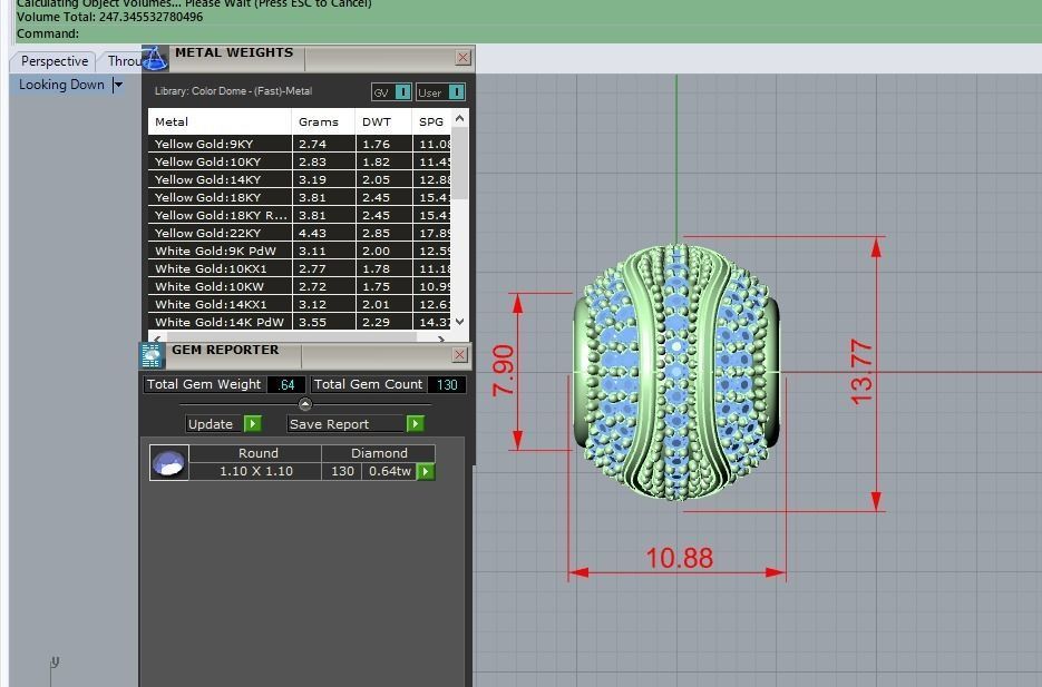 33 model of pendant jewelry  3D print model_2