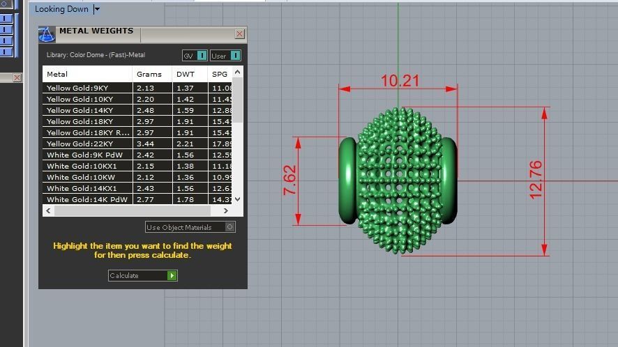 33 model of pendant jewelry  3D print model_12