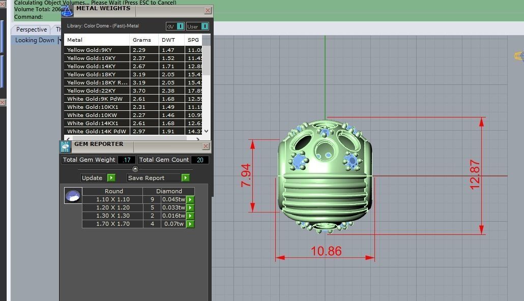 33 model of pendant jewelry  3D print model_32