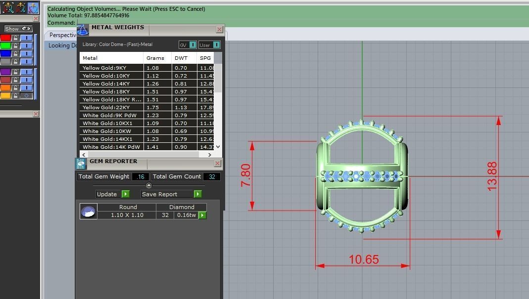 33 model of pendant jewelry  3D print model_34