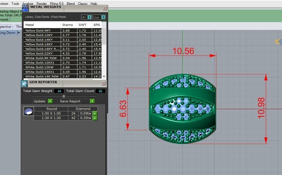 33 model of pendant jewelry  3D print model_15