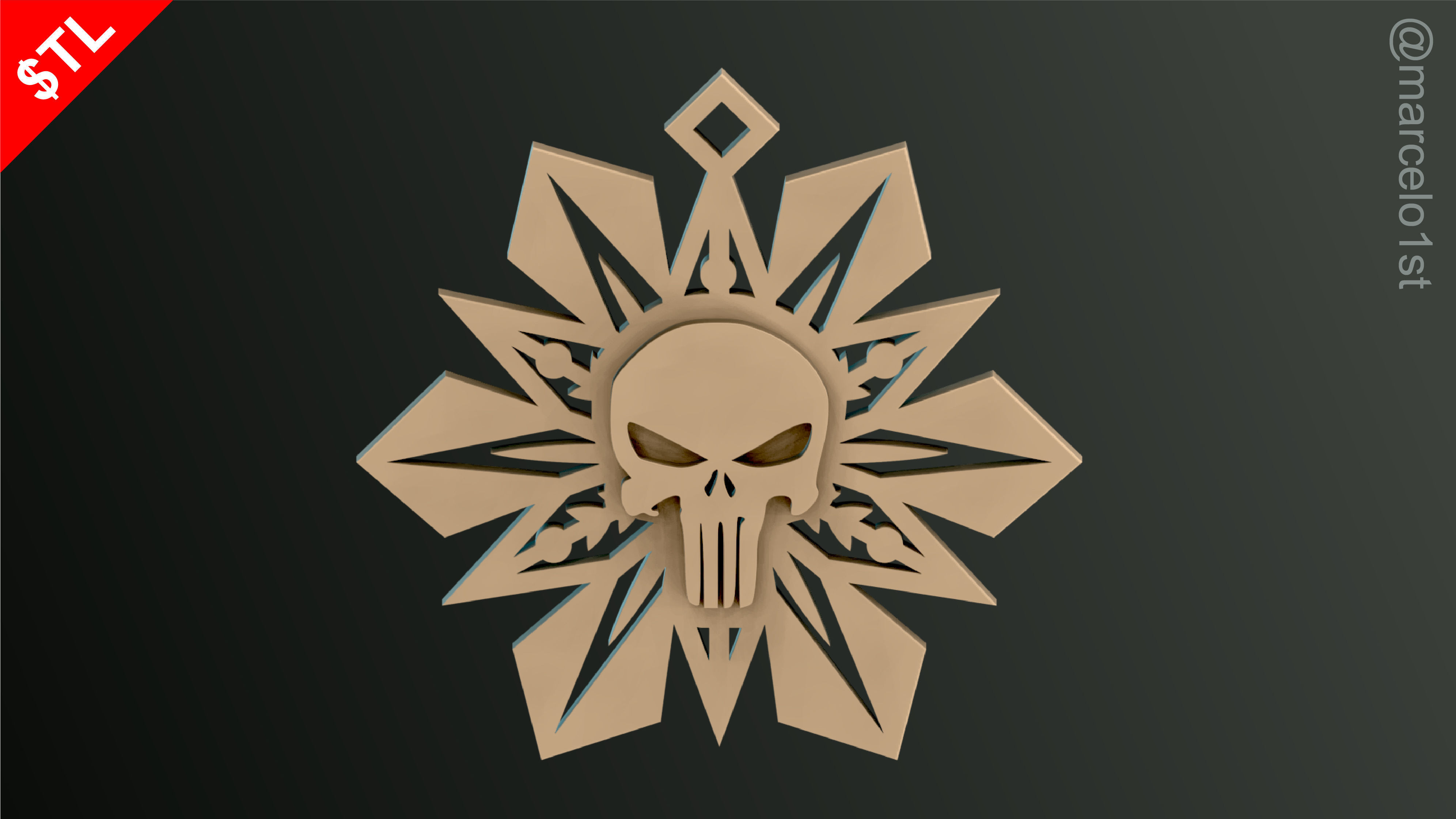 Snowflakes Heroes Christmas Decoration 3D print model_19