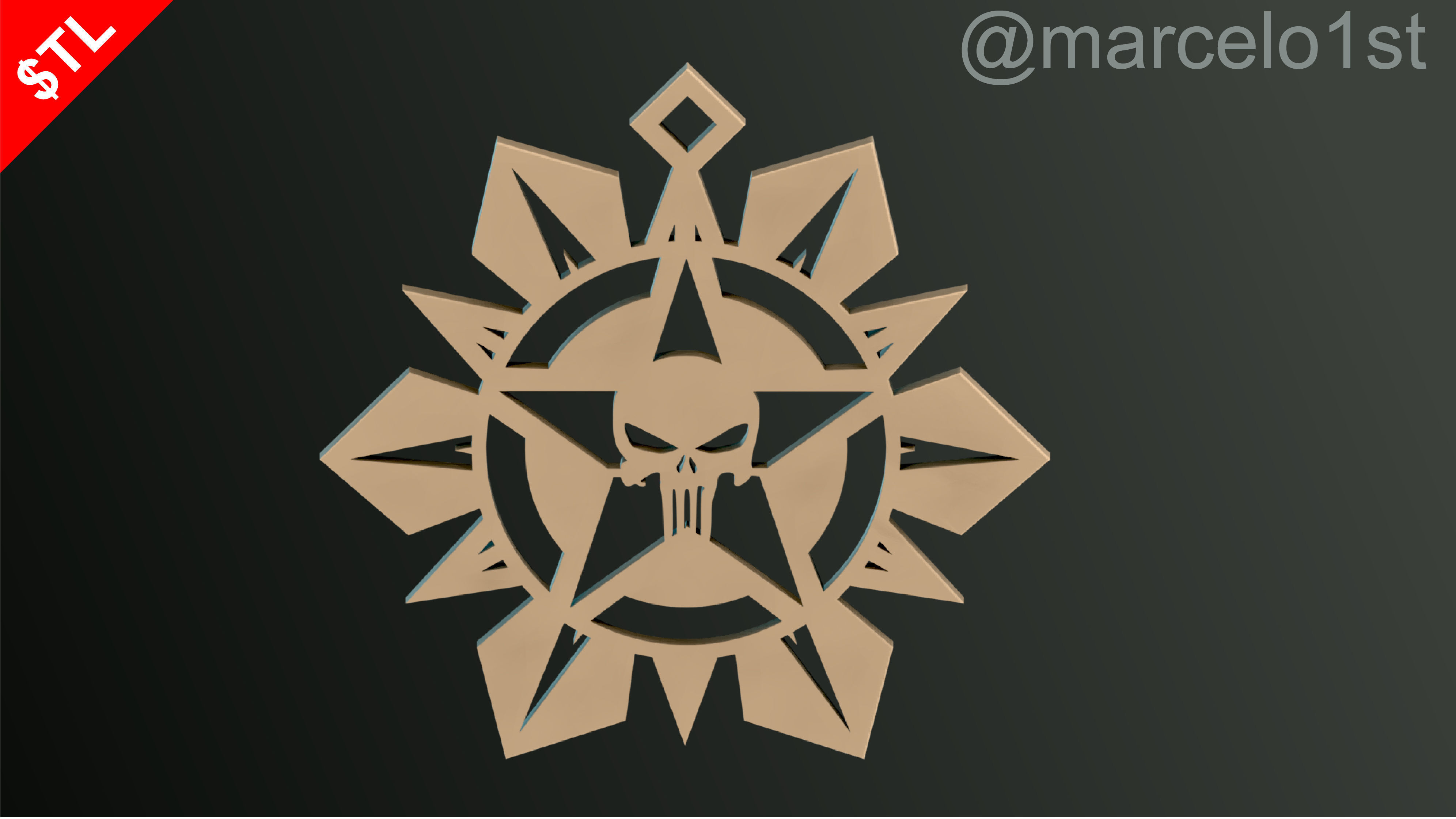 Snowflakes Heroes Christmas Decoration 3D print model_20