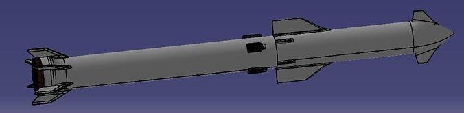 Super Starship et Super Heavy 3D print model