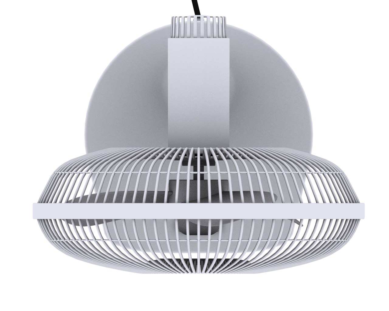 Ventilator Electronic Fan 3D model_7