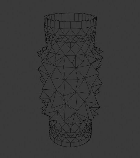 Decorative Vase 3D model_2
