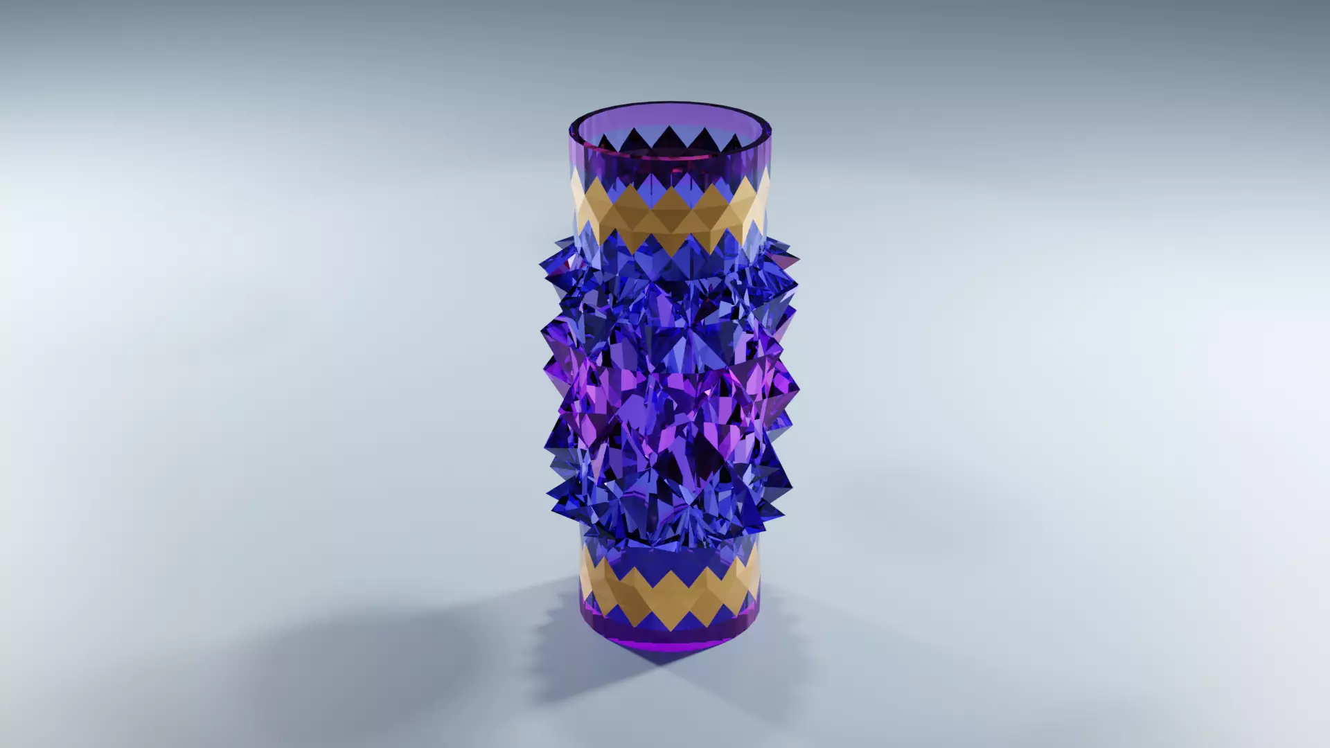 Decorative Vase 3D model_0