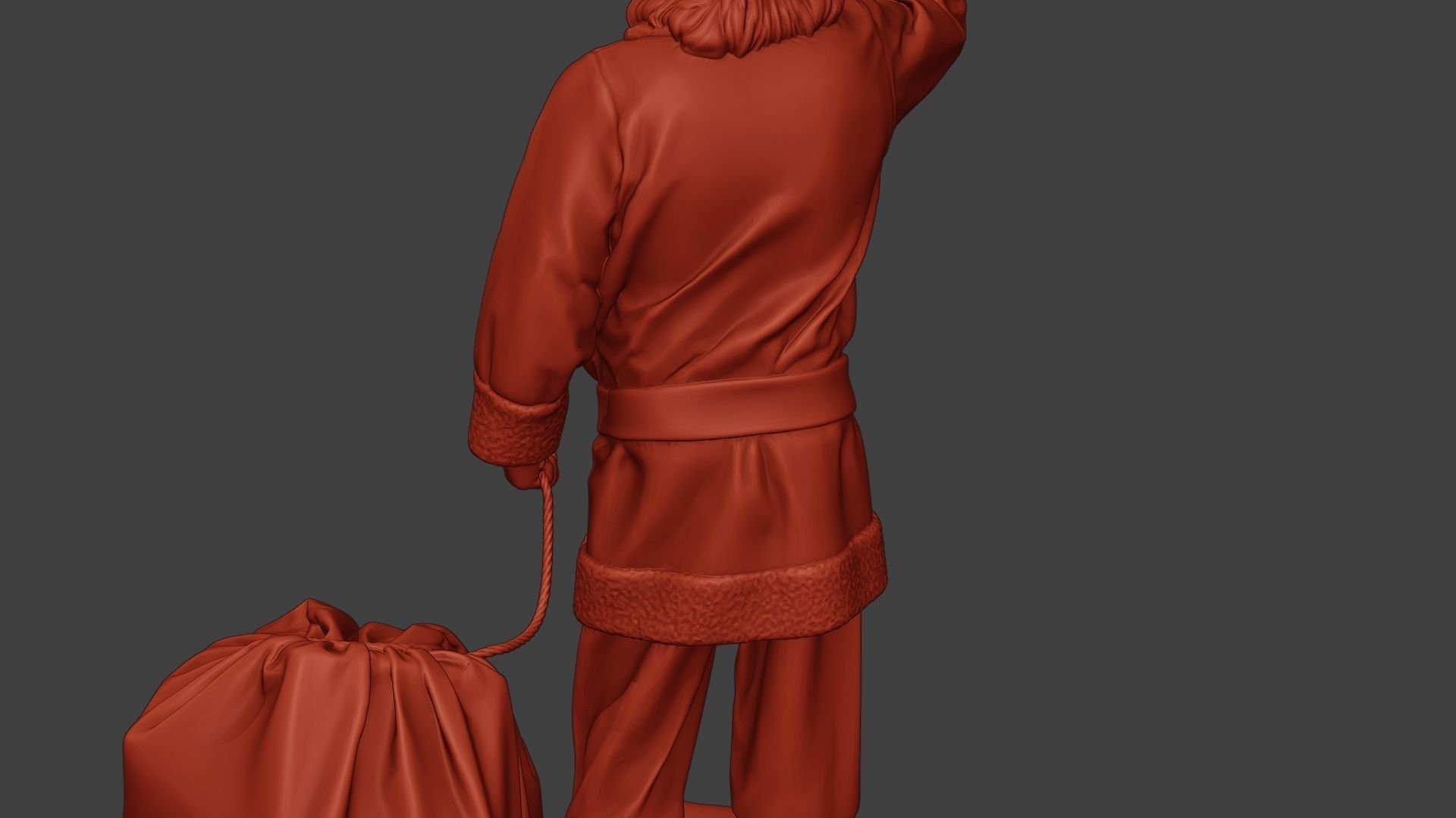 Santa Claus Print P1 3D print model_21